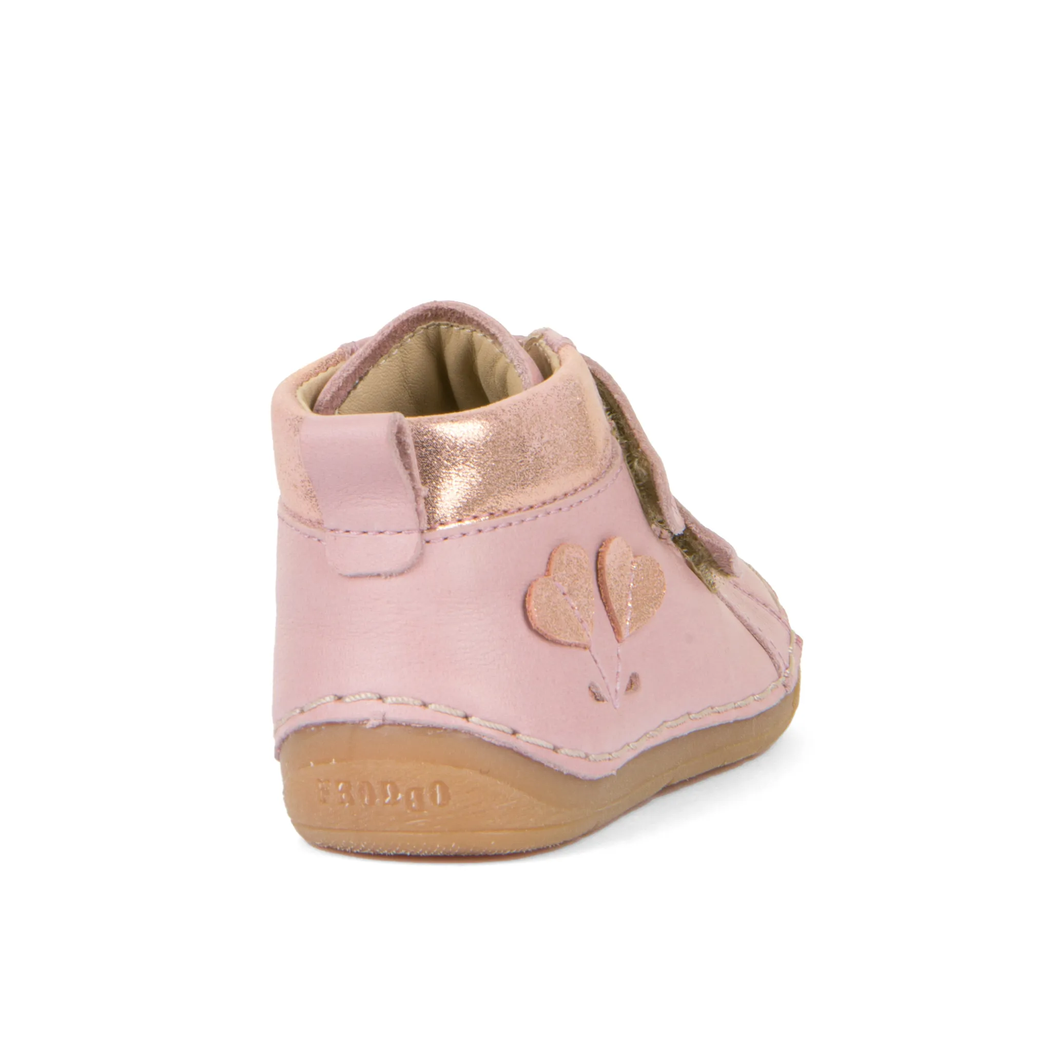 Froddo Girls' Casual Shoes with Hook and Loop Closure - Comfortable Pink Sneakers for School, Play & Everyday Wear
