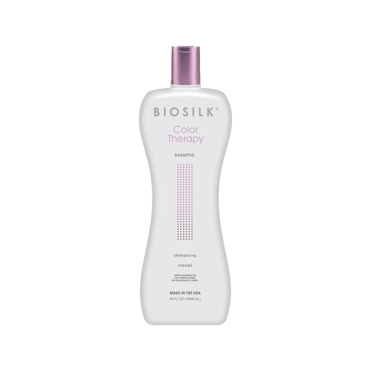 BioSilk Color Therapy Shampoo for Colored Hair - 34 fl oz Sulfate-Free Formula with Argan Oil - Vibrant Color Protection & Hydration for Daily Hair Care