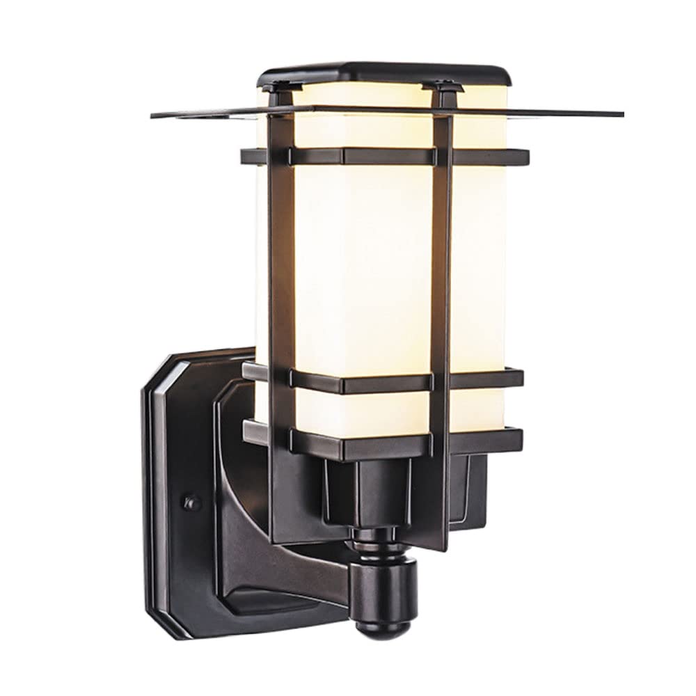 Farmhouse Facade Wall Sconce - IP44 Waterproof Outdoor Wall Lantern - Aluminum E27 Wall Light for Corridor, Courtyard, Garden & Villa - Perfect for Patio, Porch & Exterior Decor