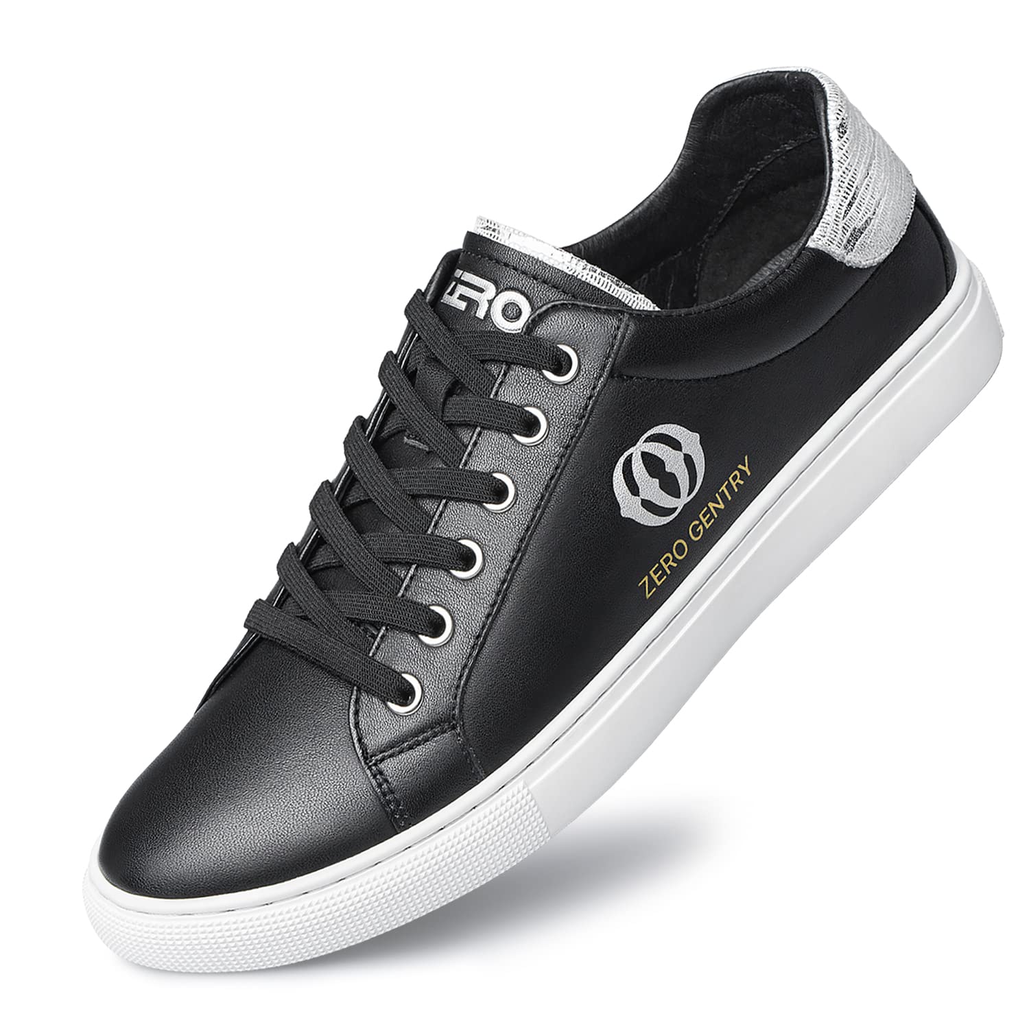 ZRO Men's Fashion Sneakers - Genuine Leather Casual Shoes for Walking & Daily Wear | Spring 2022 Collection | Comfortable Athletic Shoes for Work, Travel & Outdoor Activities