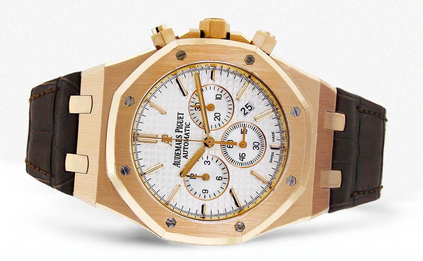 Audemars Piguet Royal Oak 41mm Rose Gold Luxury Men's Watch - Perfect for Business Meetings, Formal Events & Special Occasions