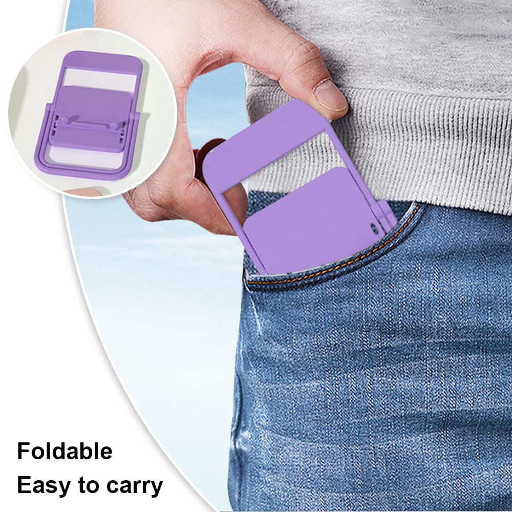 Adjustable Phone Holder Stand - Foldable Mobile Phone Mount for Bedroom, Dining Room & Office - Perfect for Watching Videos, Reading & Video Calls