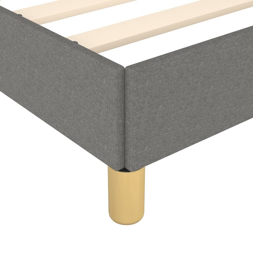 Zinus Floating Queen Platform Bed Frame with Headboard - Dark Gray 72