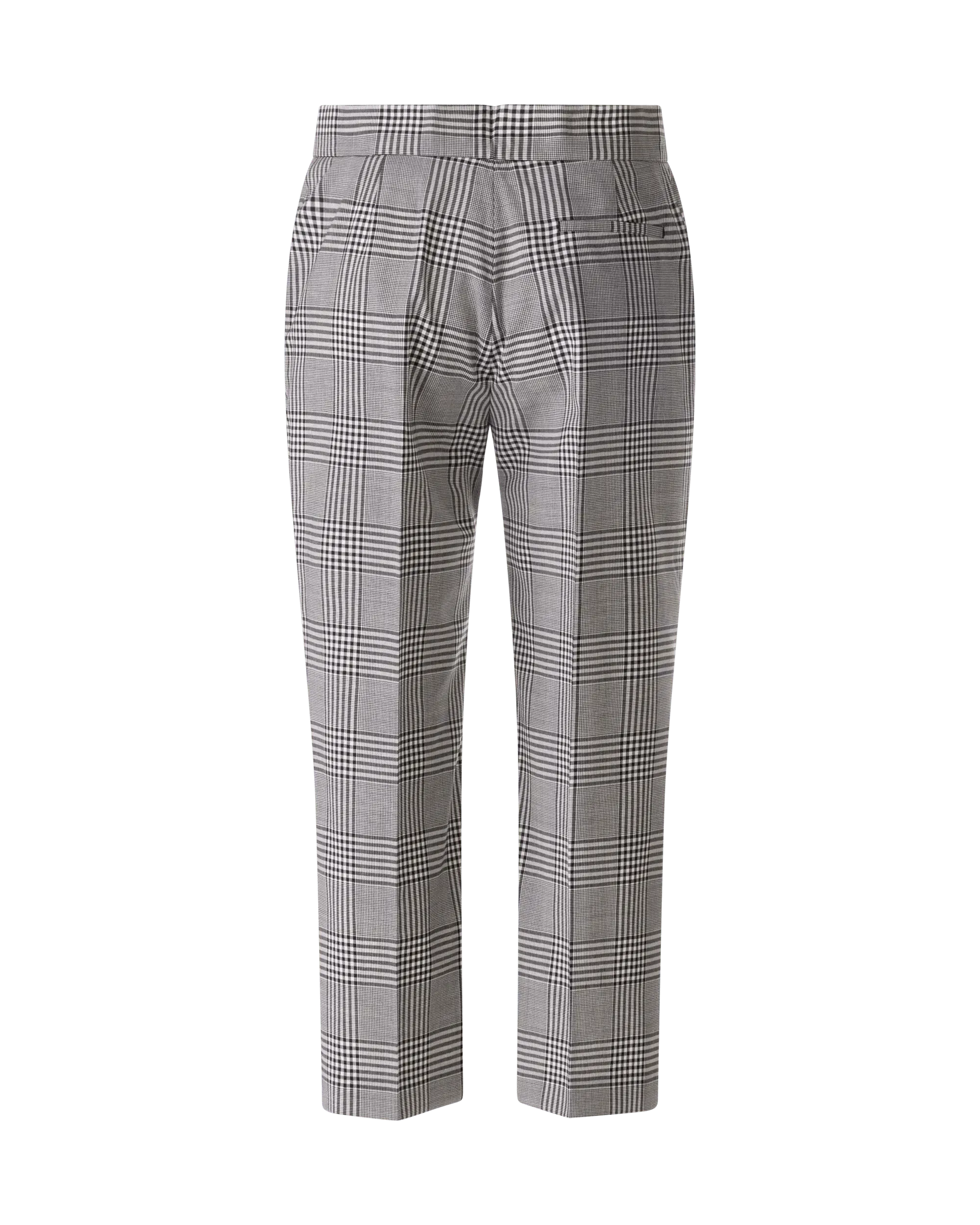 Stylish Cropped Plaid Dress Pants for Women - Trendy Office & Business Casual Wear - Perfect for Work, Interviews & Professional Events