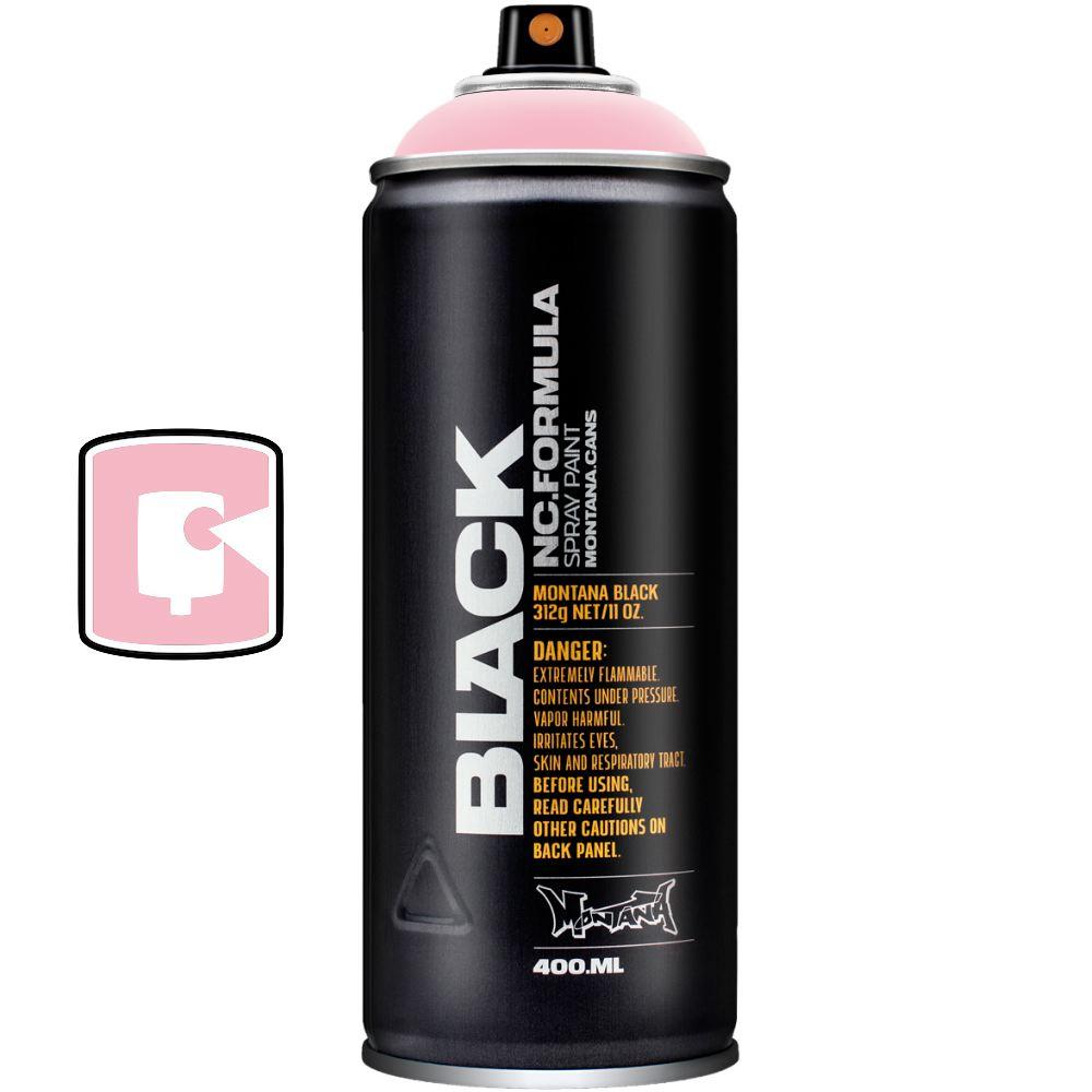 Montana Black 400ML Spray Paint - High-Quality Pigment for Graffiti, DIY & Metal Projects - Fast Drying & Weather Resistant for Indoor & Outdoor Use