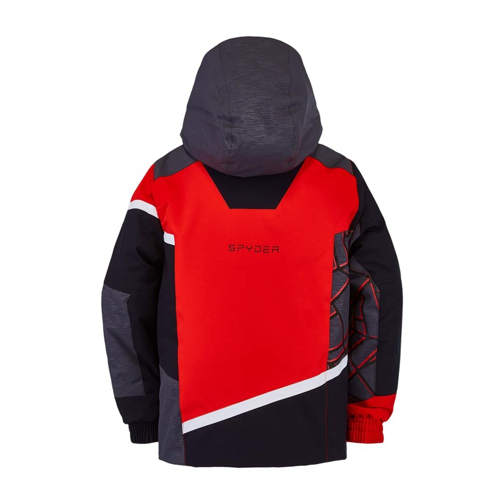 Spyder Boys' Mini Challenger Waterproof Ski Jacket - Insulated Winter Snow Jacket for Kids - Perfect for Skiing, Snowboarding & Outdoor Winter Activities