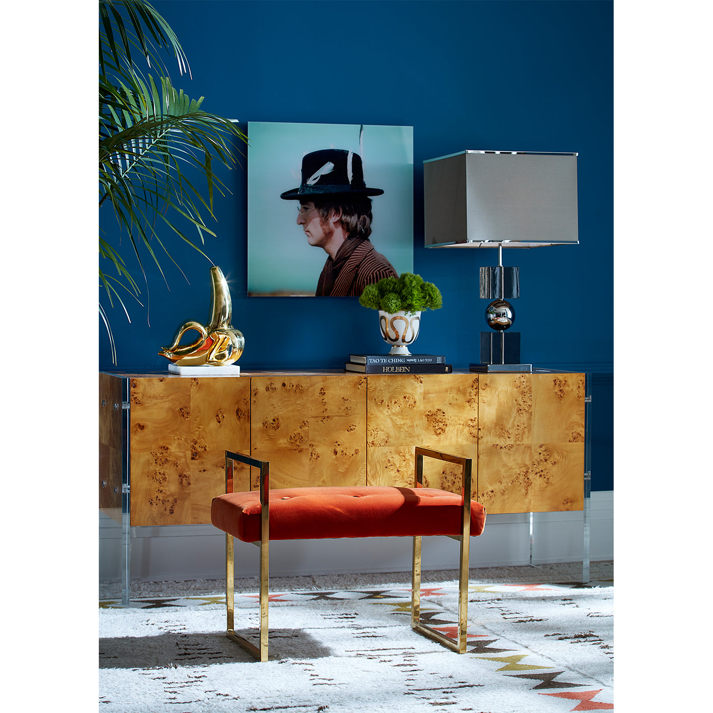 Beaumont Bench 5 - Modern Wooden Bench with Cushion for Living Room, Bedroom, or Entryway - Perfect for Home Decor and Relaxation