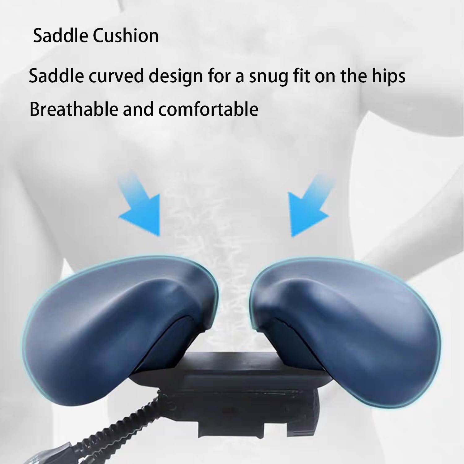 Ergonomic Hydraulic Adjustable Rolling Stool with Support - Master Massage Berkeley Dental Saddle Chair for Home, Office, Lab, Salon & Shop - Hypoallergenic Oil & Waterproof Upholstery - Perfect for Dentists, Therapists & Professionals Who Sit Long Hours