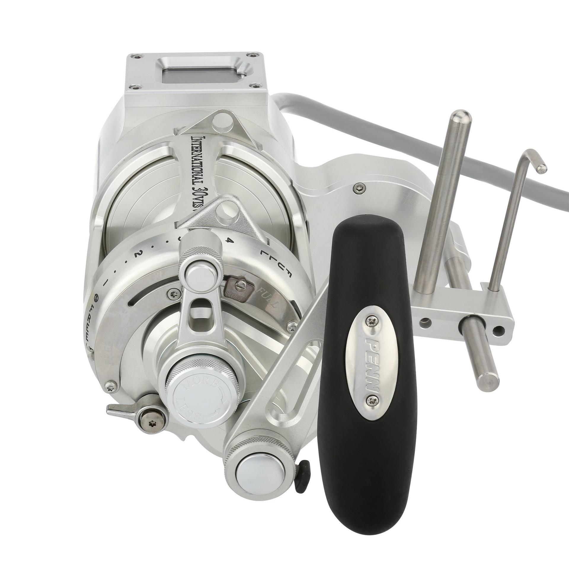 International® VI Autostop Electric Fishing Reel - Saltwater & Freshwater Spinning Reel with Auto-Stop Technology for Bass, Trout, and Catfish Fishing