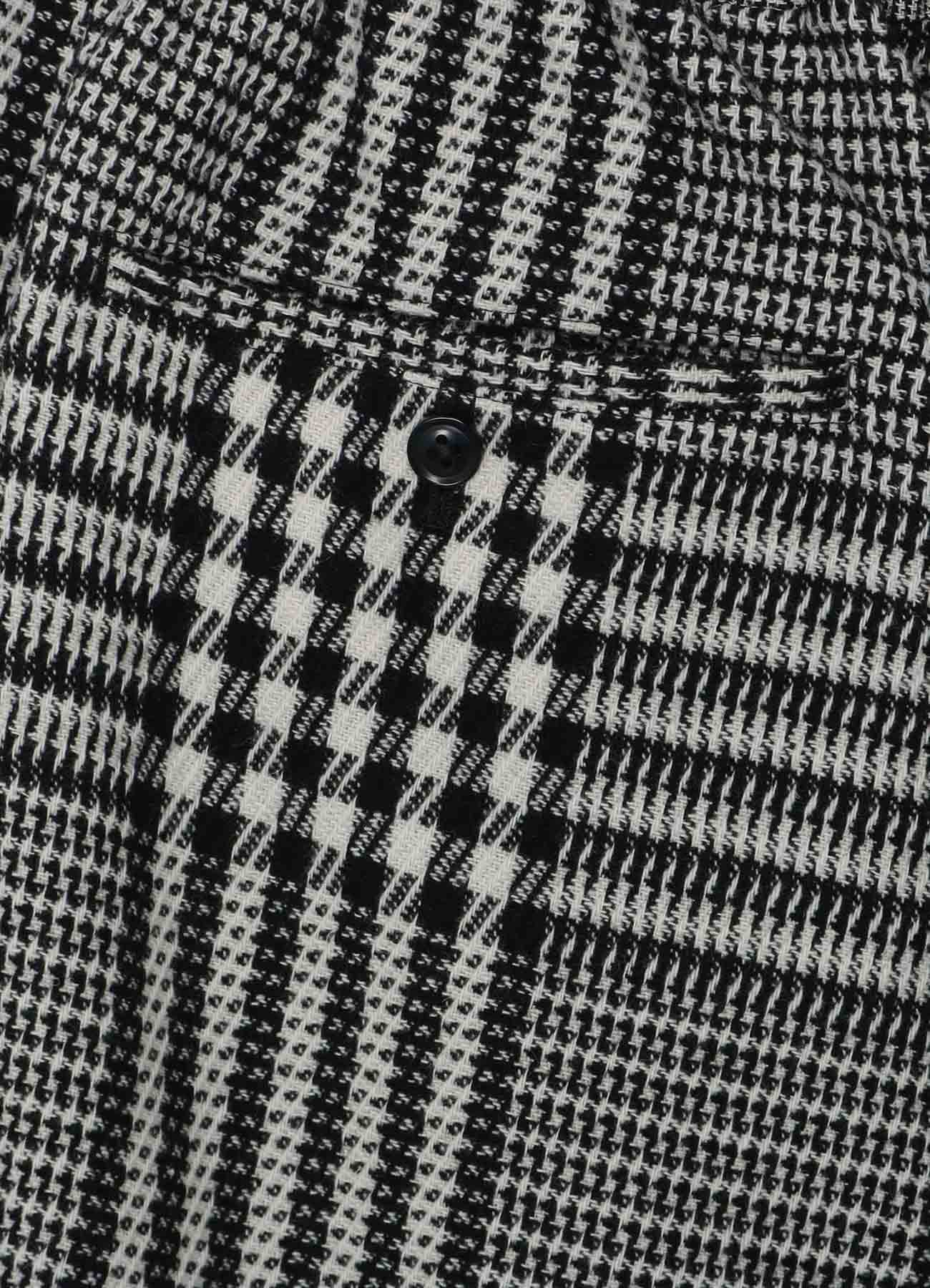 Crazy Check Multi-Material Switching 7/10 Length String Pants - Trendy Streetwear for Men & Women | Perfect for Casual Outfits, Music Festivals & Urban Fashion