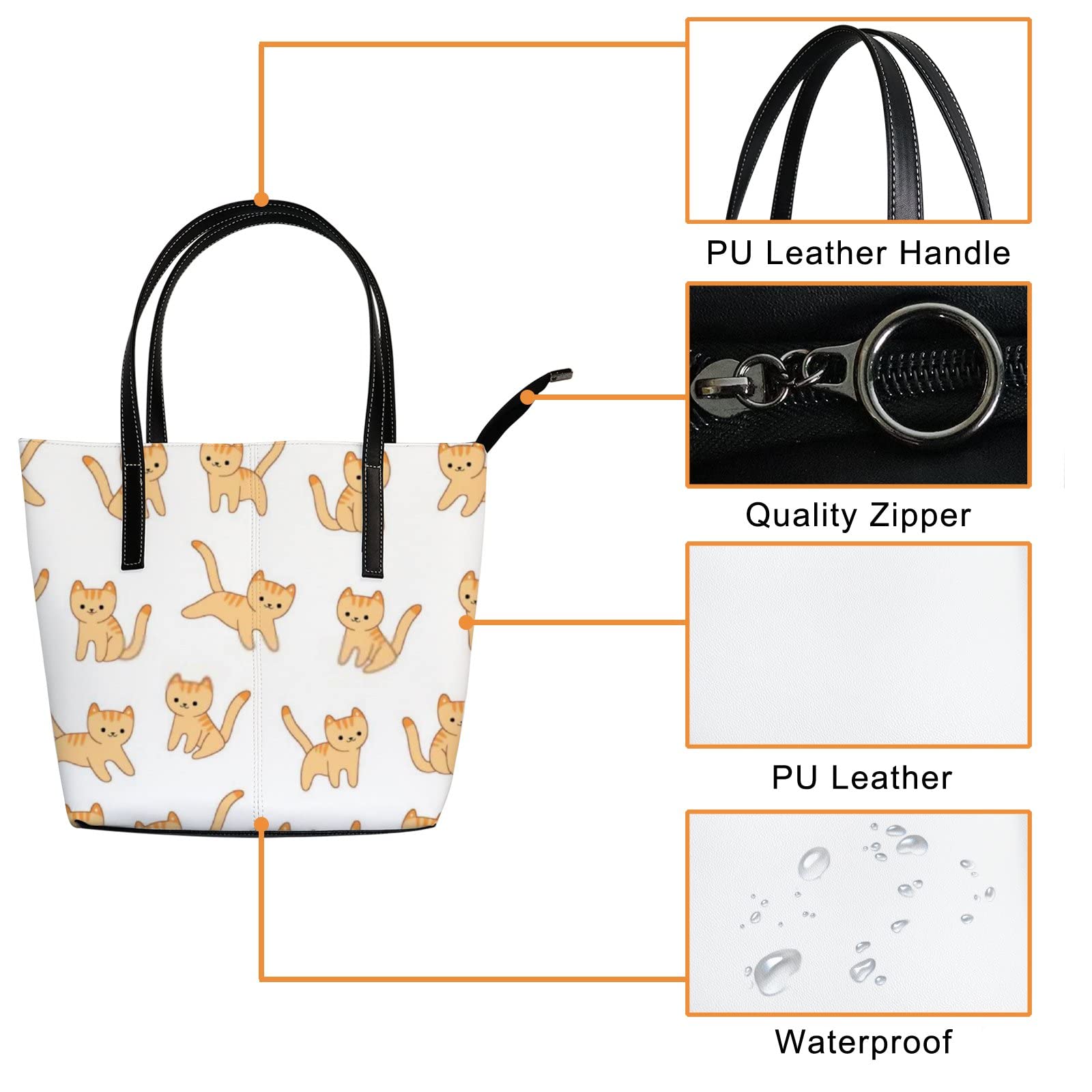 Premium Leather Tote Bag for Women - Stylish Crossbody Handbag for Work, Travel & Everyday Use | Durable & Spacious Designer Purse