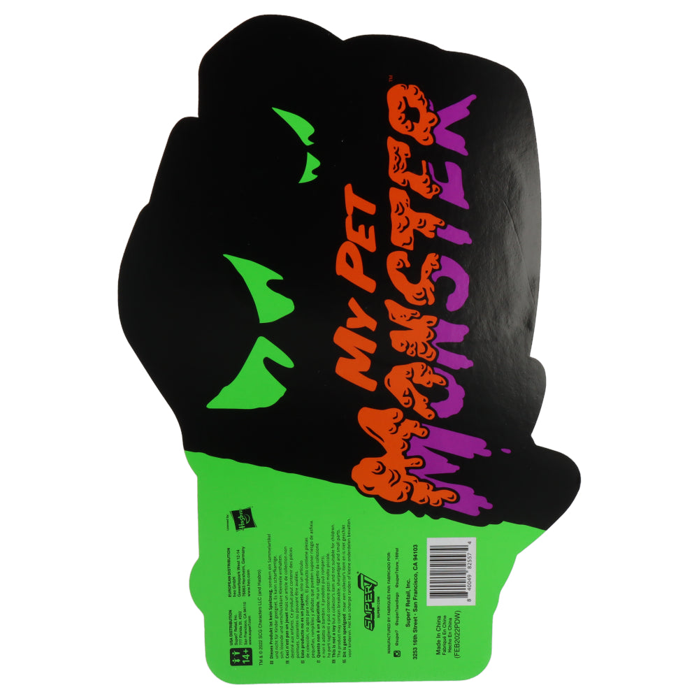 My Pet Monster Orange & Black ReAction Figure - Collectible Toy for Fans, Perfect for Display & Play | Halloween, Birthday Gifts & Pop Culture Collections