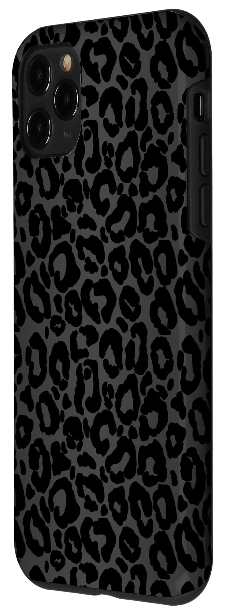 iPhone 11 Pro Case - Black Leopard Print Protective Cover | Slim Fit Shockproof Phone Case for Women & Men | Perfect for Daily Use, Travel & Outdoor Activities