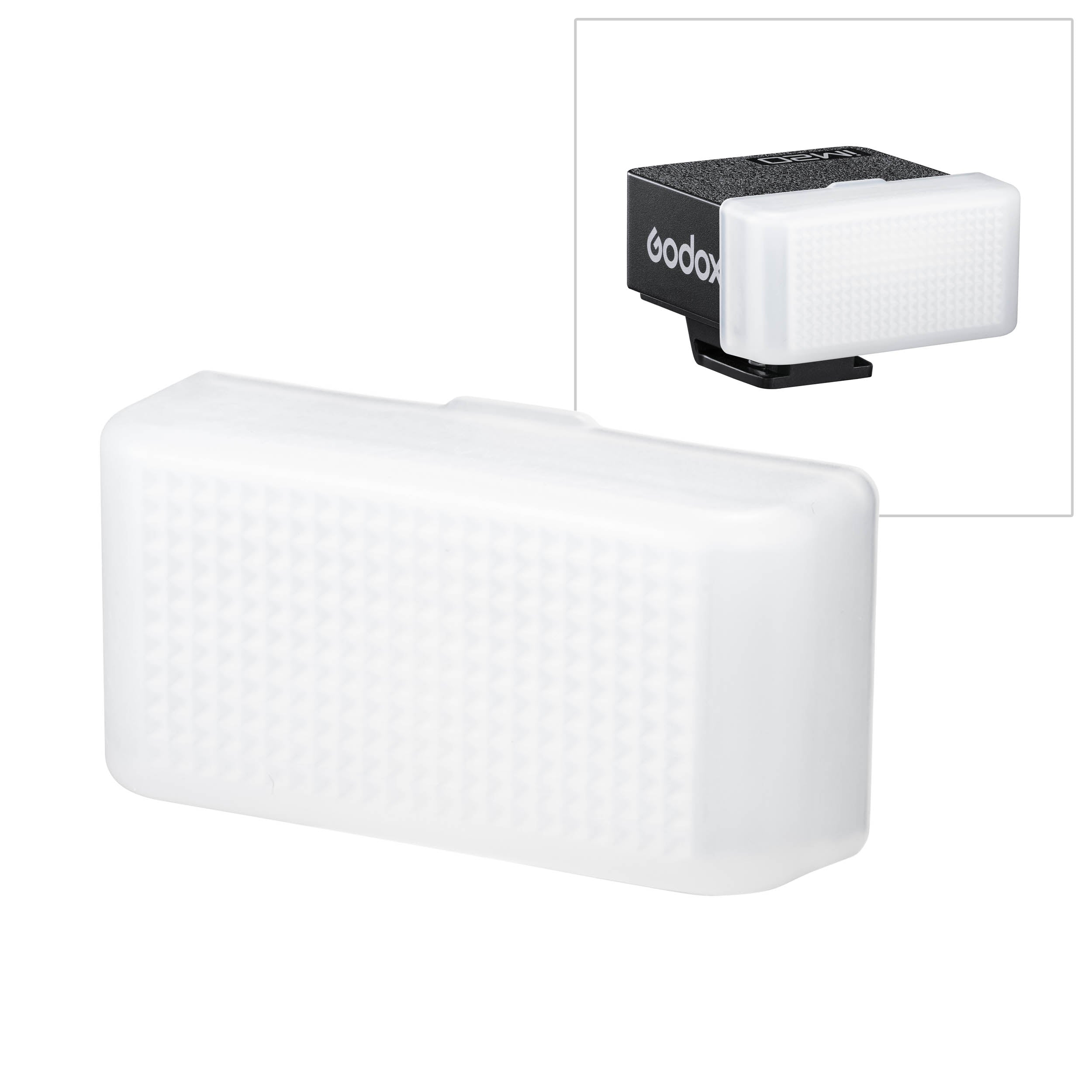 Godox iM20 DF White Diffuser for iFLASH iM20 Speedlite - Perfect for Soft Lighting in Portrait & Studio Photography