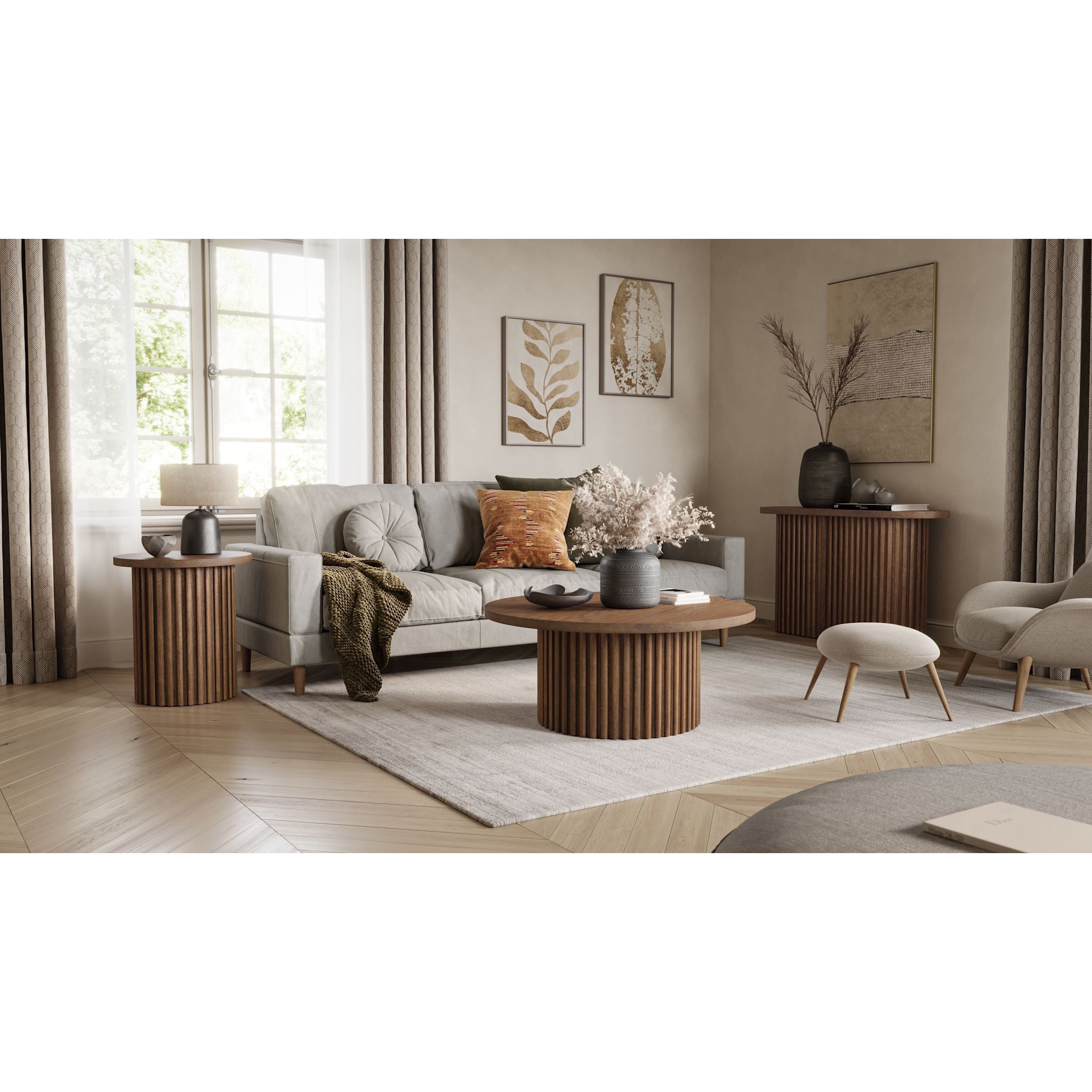Modern Auden Coffee Table - Stylish Living Room Centerpiece for Home Décor & Entertaining | Perfect for Small Spaces, Apartments & Cozy Gatherings