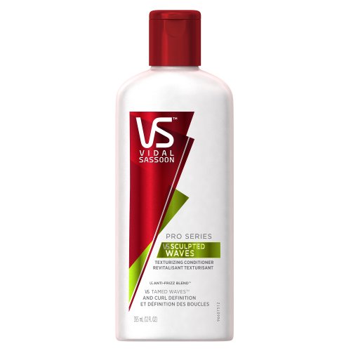 Vidal Sassoon Waves Texturizing Conditioner for Wavy Hair - 12 Fl Oz | Hydrating & Volumizing Hair Care | Perfect for Beach Waves & Everyday Styling