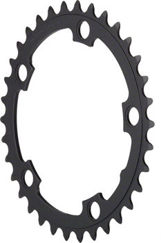 34T 110 BCD Aluminum Road Bike Chainring - N11 Black Pro Cycling Gear for Speed & Performance | Ideal for Road Bikes, Racing & Endurance Training