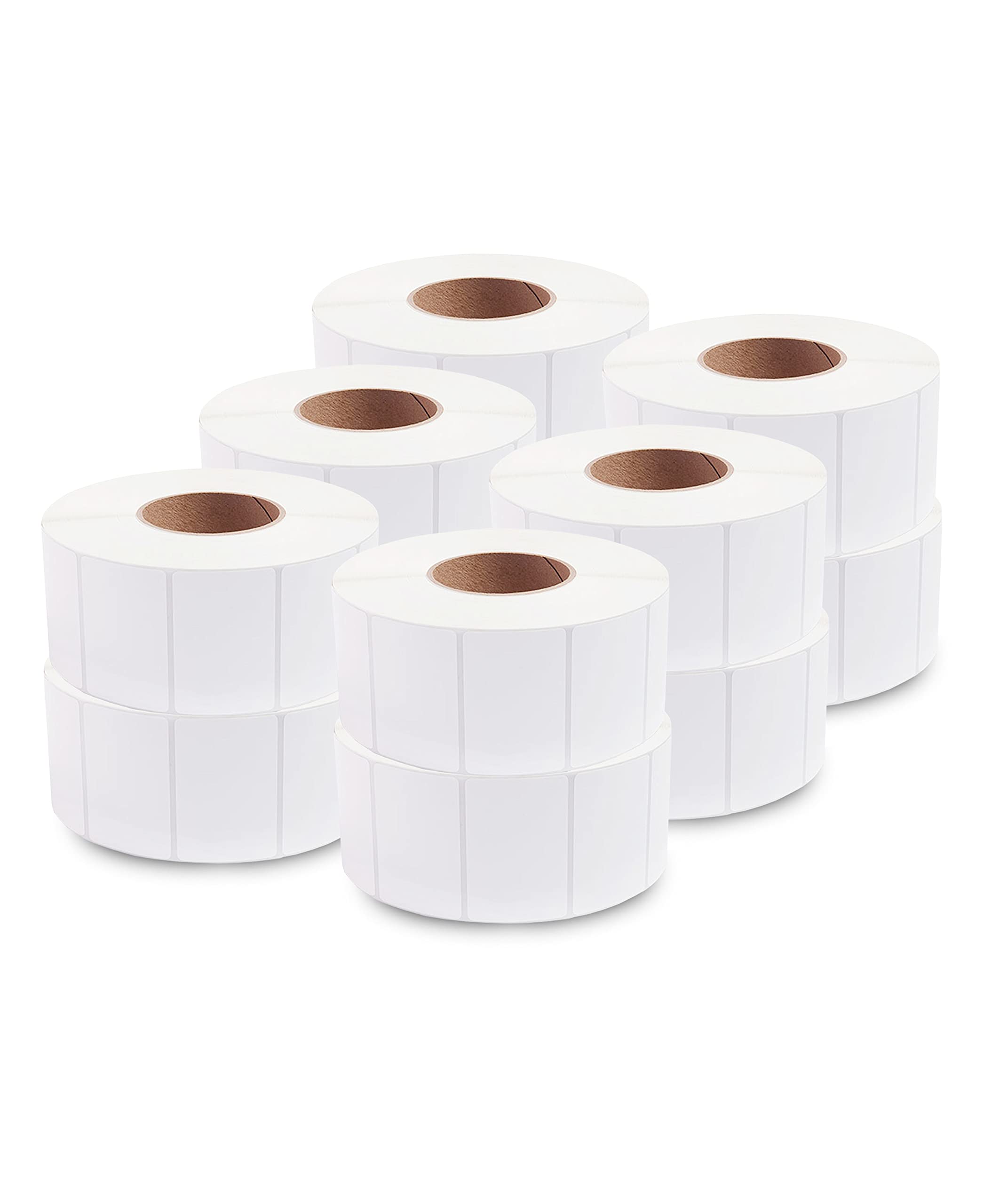 enKo 12 Rolls (8400 Labels) 3 x 2 Inch Direct Thermal Labels - FBA Stickers, FNSKU Labels Compatible with Zebra & Eltron Printers - Perfect for Amazon Sellers, Warehouse & Shipping Labeling