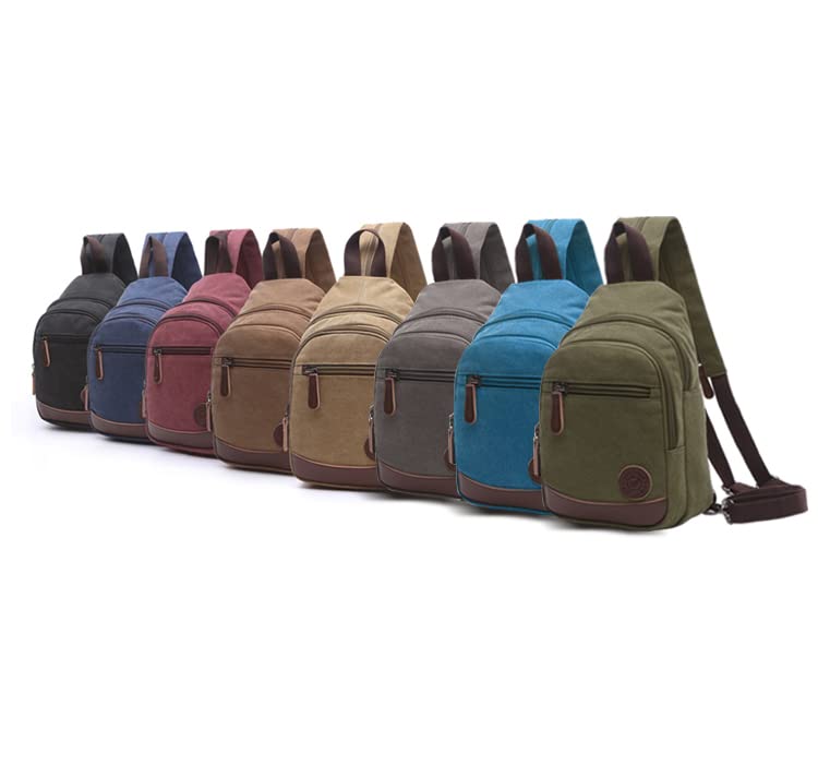 Lightweight Sling Bag Crossbody Backpack for Women & Men - Compact Shoulder Bag for Travel, Hiking, Work & Daily Use