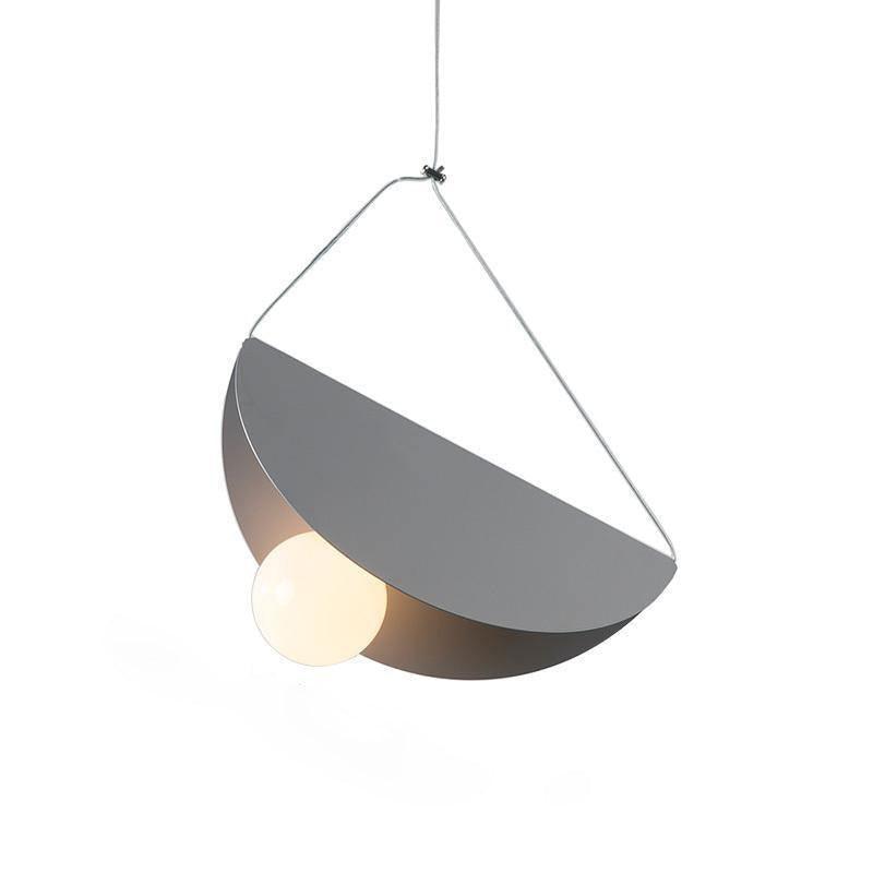 Modern Glider Pendant Light - Sleek Hanging Fixture for Kitchen Island, Dining Room & Bedroom - Adjustable Height LED Chandelier with Industrial Design