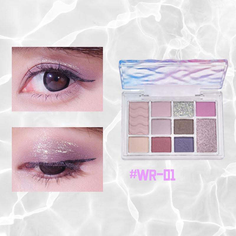 Shedella Water Ripple Earth Tone Eyeshadow Palette - 12 Matte & Shimmer Neutral Eyeshadows for Everyday Makeup | Perfect for Day to Night Looks, Bridal & Party Makeup