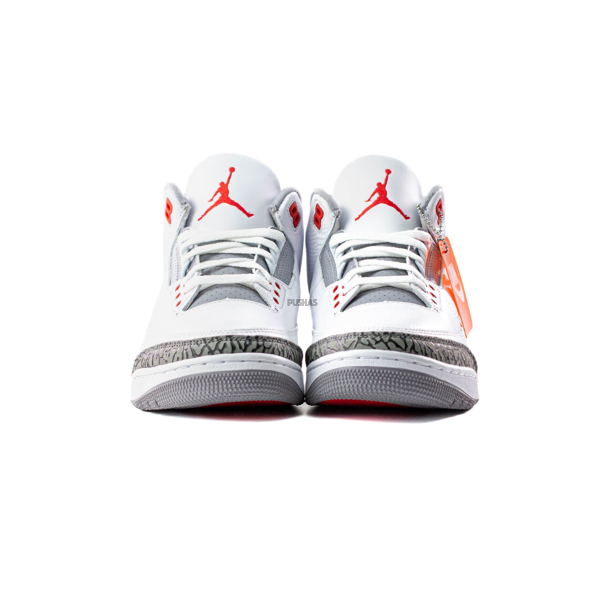 Air Jordan 3 Retro 'Fire Red' 2022 - Men's Basketball Shoes - Classic White/Red Sneakers for Running, Gym & Streetwear Fashion