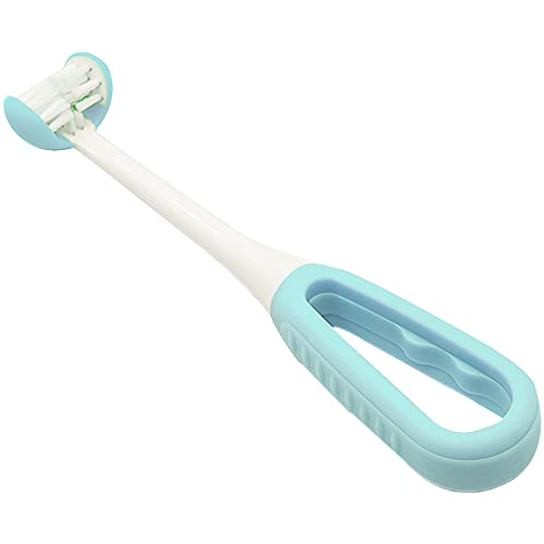 Orbital U-Shaped Kids Toothbrush for 3-5 Years Old - 360° Wrapping Design for Effective Teeth Cleaning & Whitening - Soft Bristles for Gentle Oral Care - Perfect for Toddler's Daily Dental Hygiene Routine