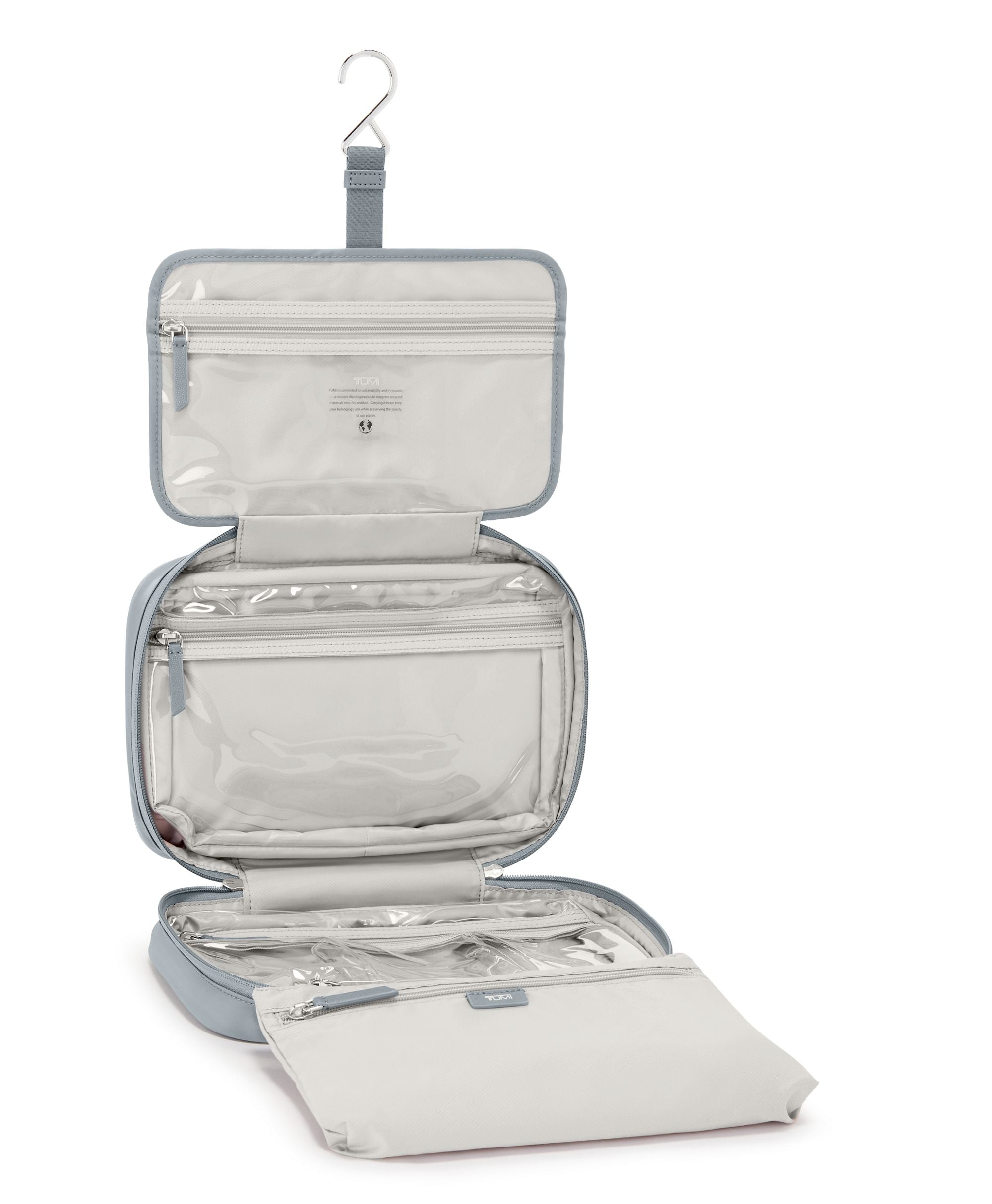 Tumi Voyageur Madeline Cosmetic Case - Travel Makeup Bag for Women, Waterproof & Spacious Organizer - Perfect for Airplane, Gym, and Everyday Use