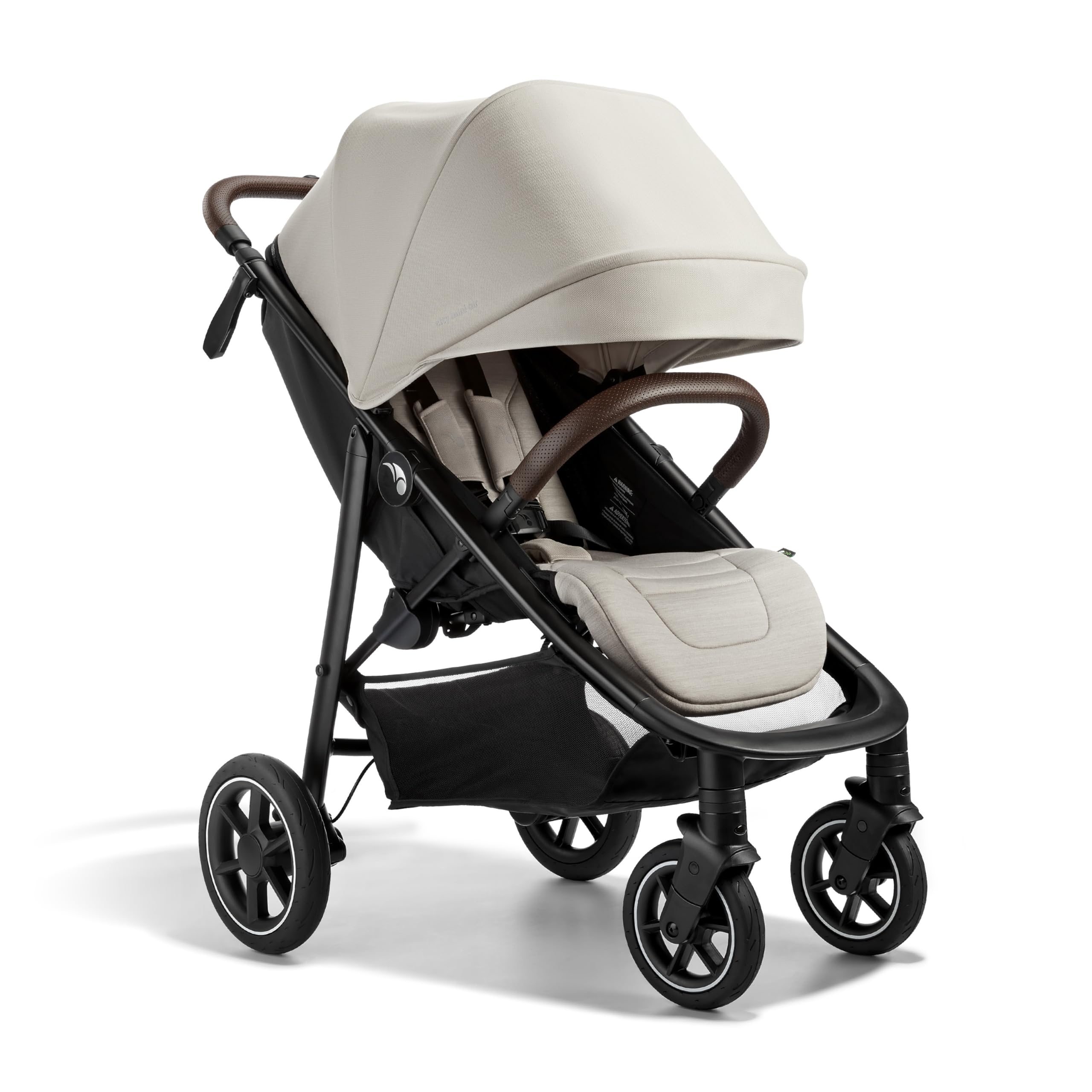 Baby Jogger City Mini Air Lightweight Stroller - Compact Fold, All-Terrain Wheels | Perfect for Urban Travel, Shopping & Outdoor Adventures (Frosted Ivory)