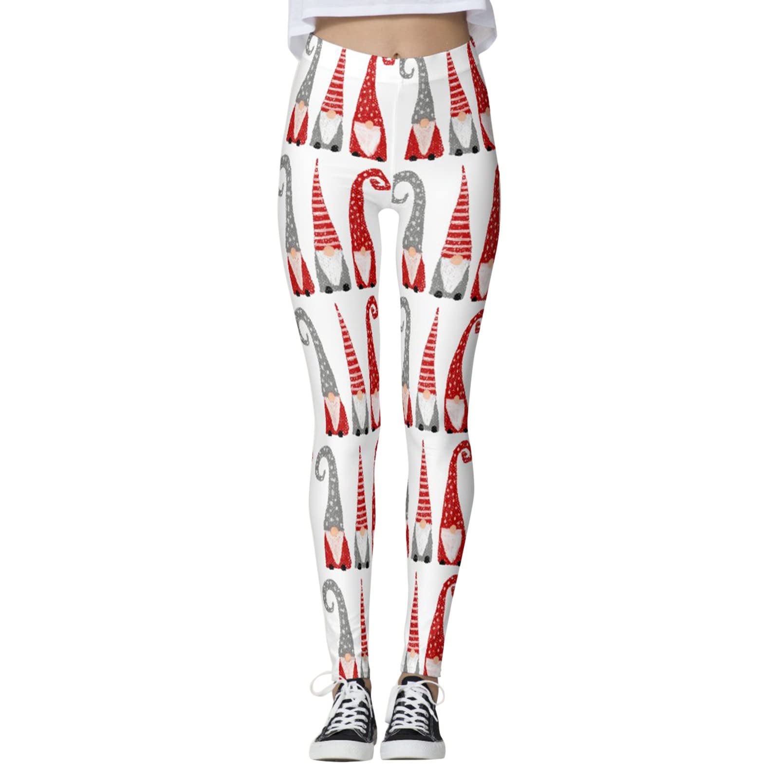 Women's High Waisted Workout Leggings - Soft Capri & Full Length Yoga Pants with 1