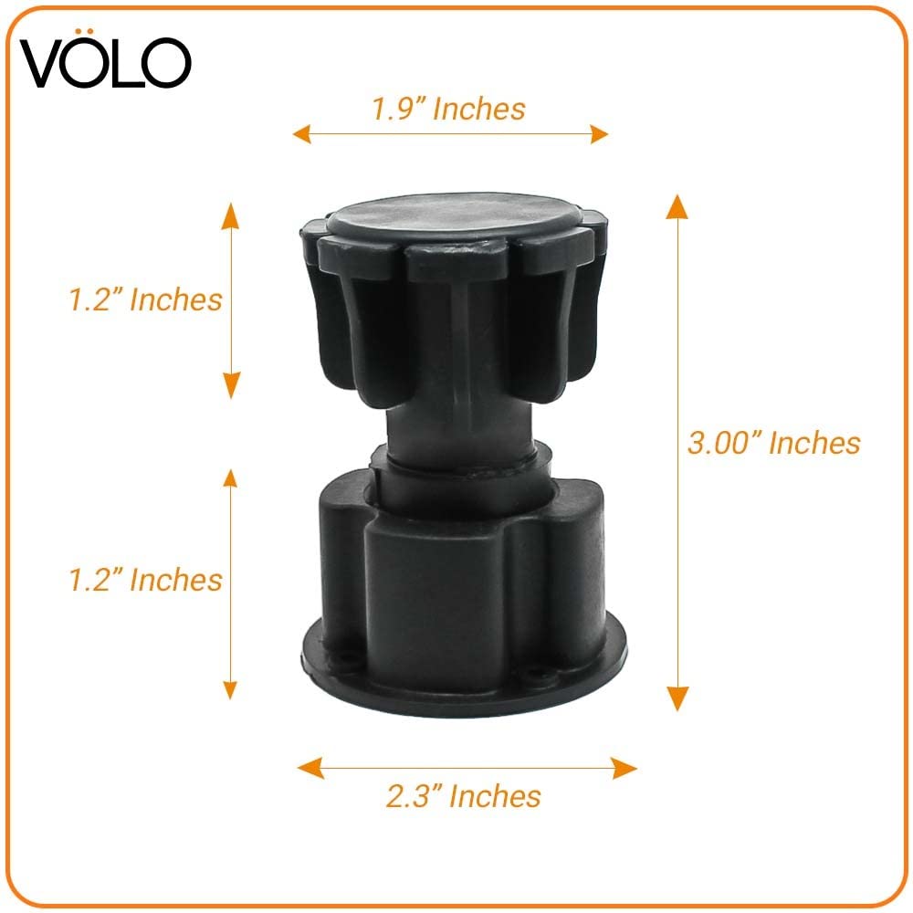 Adjustable PVC Sofa Legs - 3