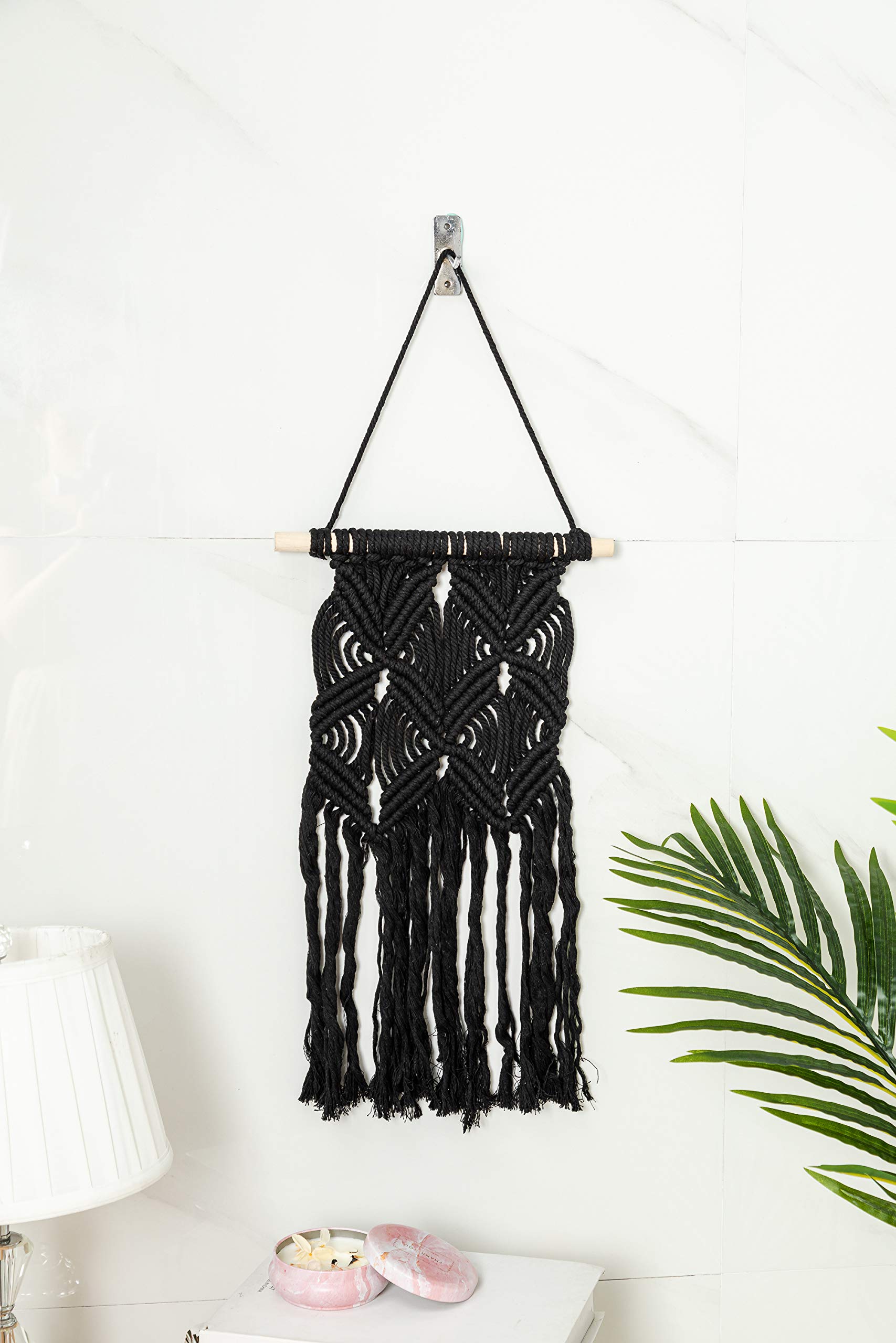 TJ Global Handmade Boho Chic Macrame Wall Hanging - 18