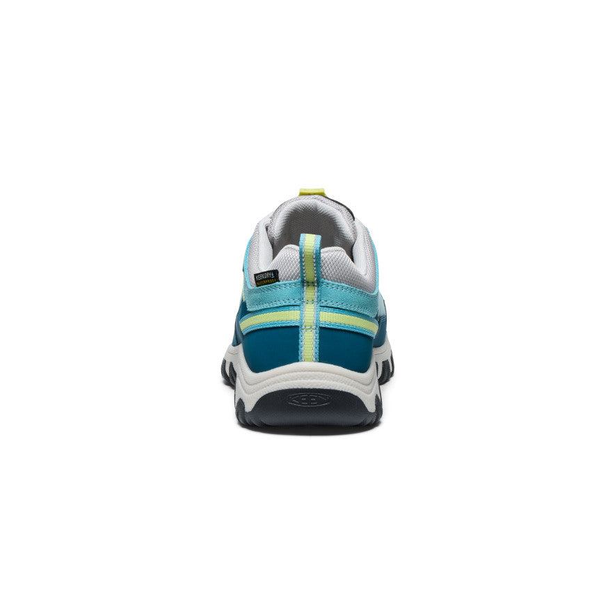 Big Kids' Targhee IV Waterproof Hiking Shoes | Reef Waters/Daiquiri Green | Durable Outdoor Adventure Footwear for Boys & Girls
