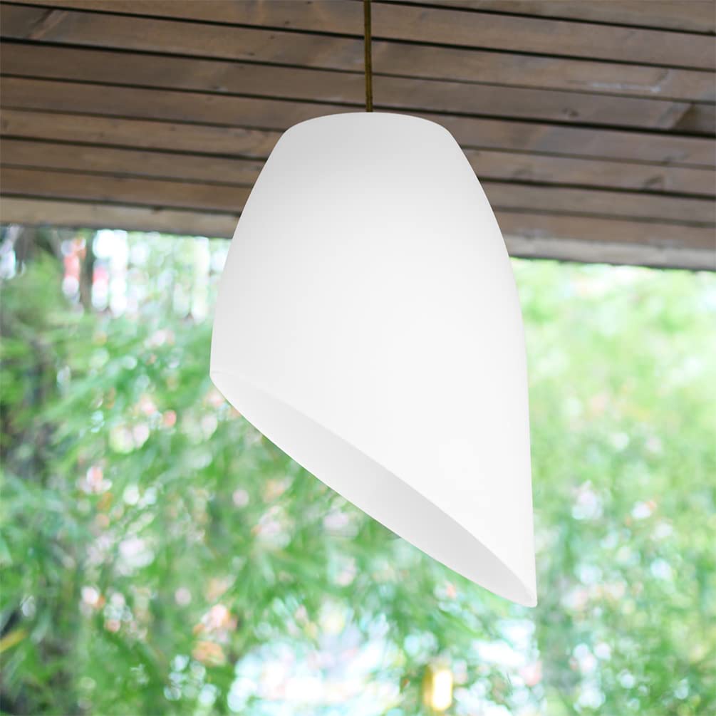 5-Pack Plastic Lamp Shades Replacement - Horseshoe Table Lamp Covers for Home Decor, Christmas Lighting & Bedroom Accents