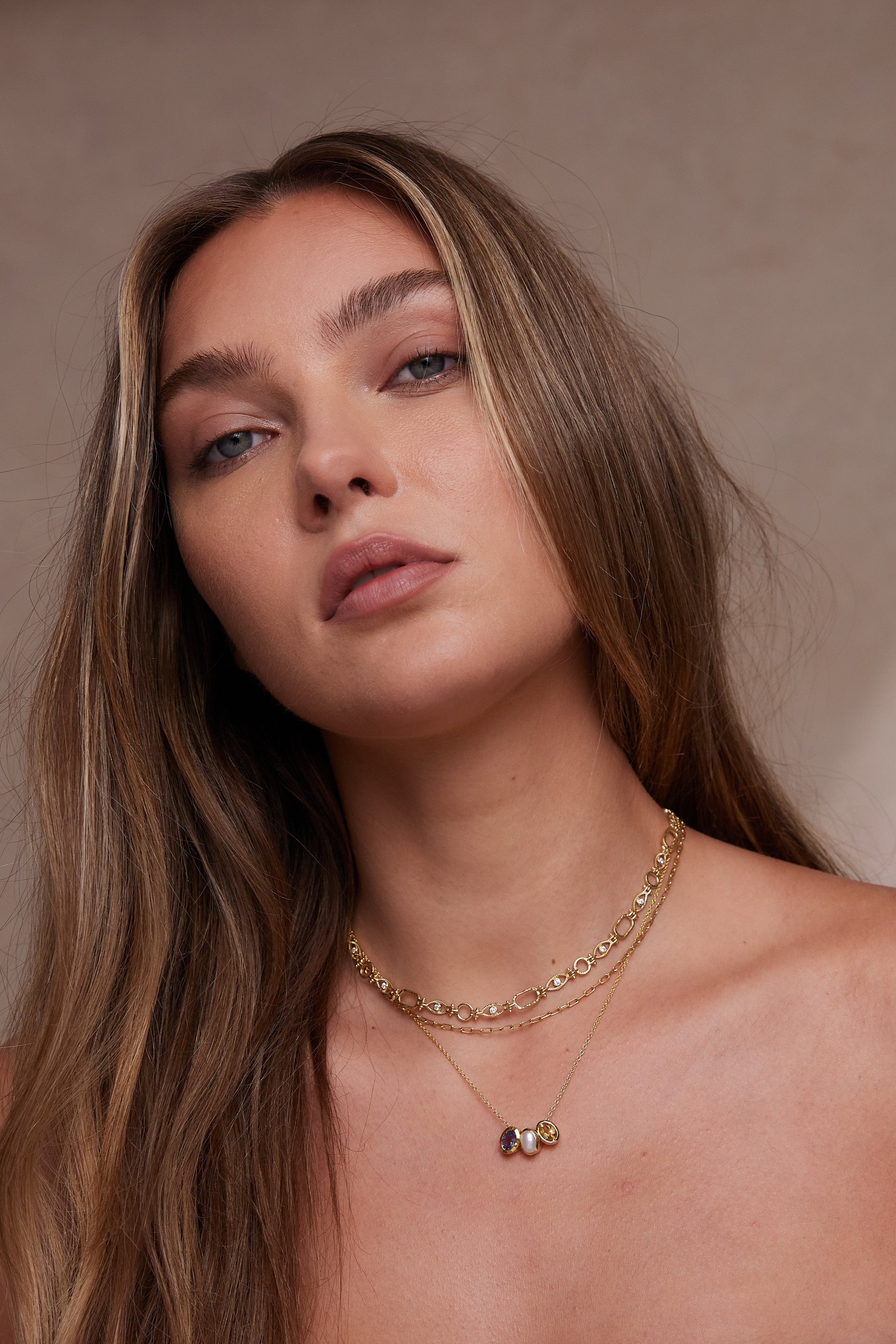 December Tanzanite Gold Oval Birthstone Necklace for Women - Elegant Tanzanite Jewelry Gift for Christmas, Birthday & Anniversary