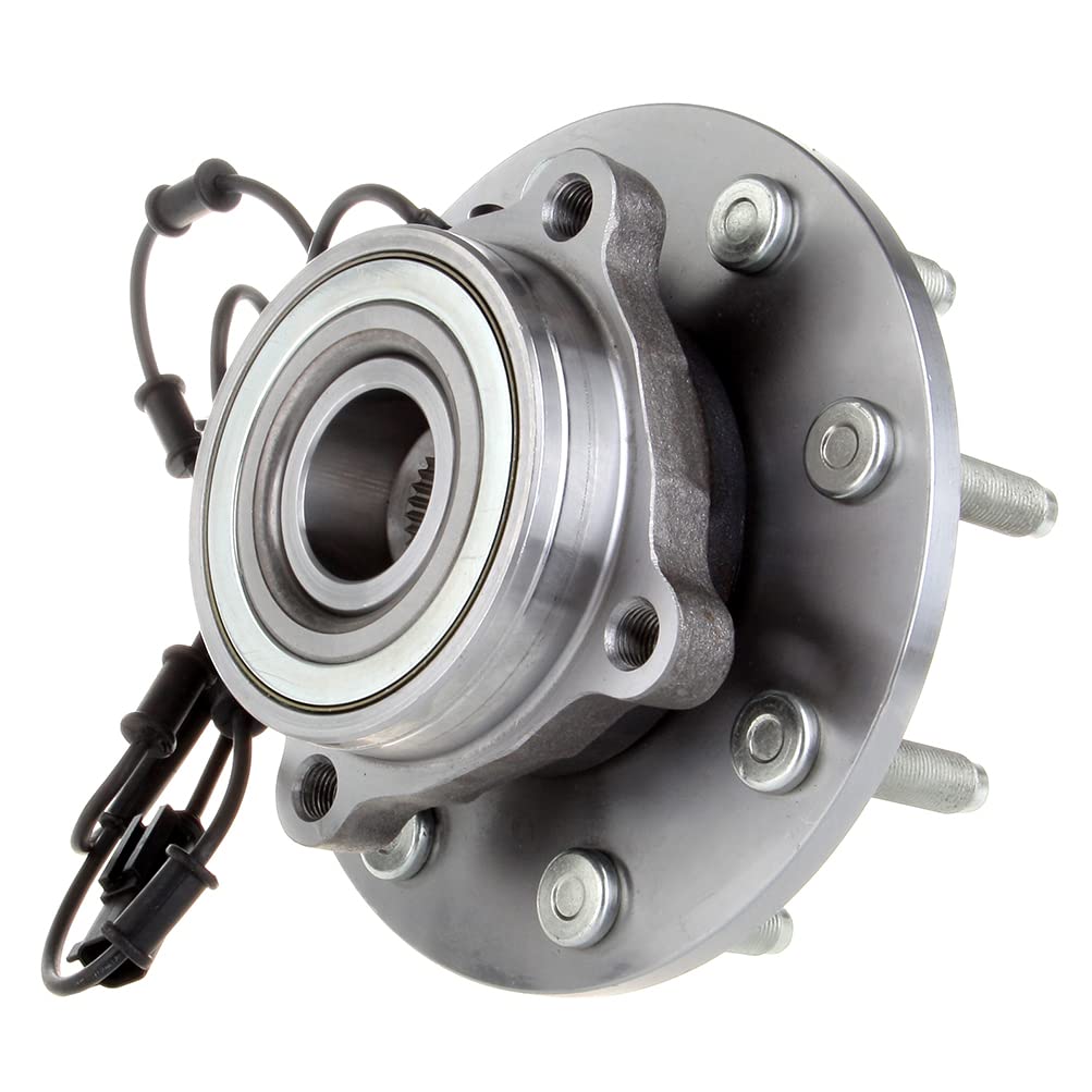 ROADFAR Wheel Bearing & Hub Assembly - Compatible with 2006-2008 Dodge Ram 1500/2500/3500 4WD - Front Wheel Hub Replacement Part 515101 - Perfect for Off-Roading, Towing & Heavy-Duty Use