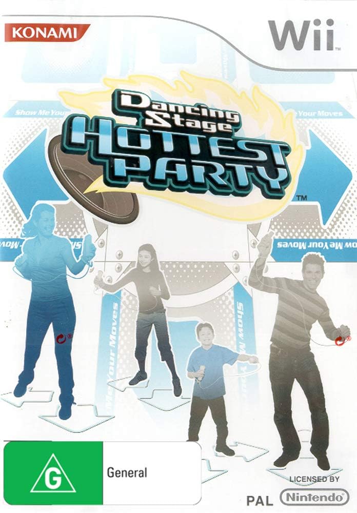 Best Party Game for Nintendo Wii - Dancing Stage: Hottest PAL Version | Fun Dance Competition for Family & Friends Game Night