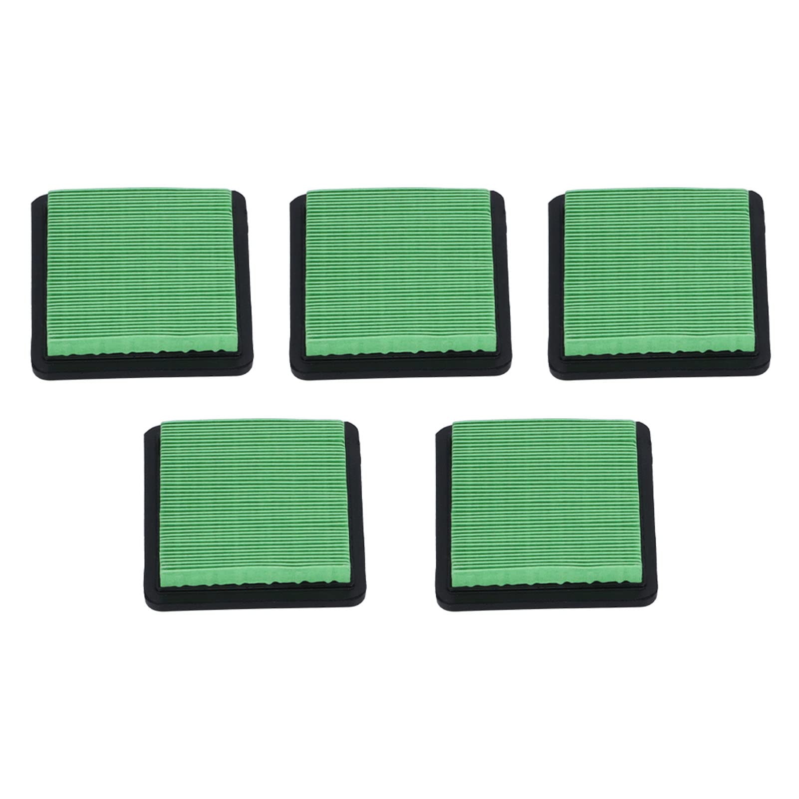 5Pcs Flat Air Filter Cartridge Element Vinyl Paper 491588 - Replacement Air Filters for High Pressure Washer Water Pump - Compatible with Pressure Washers, Cleaning Equipment & Outdoor Power Tools