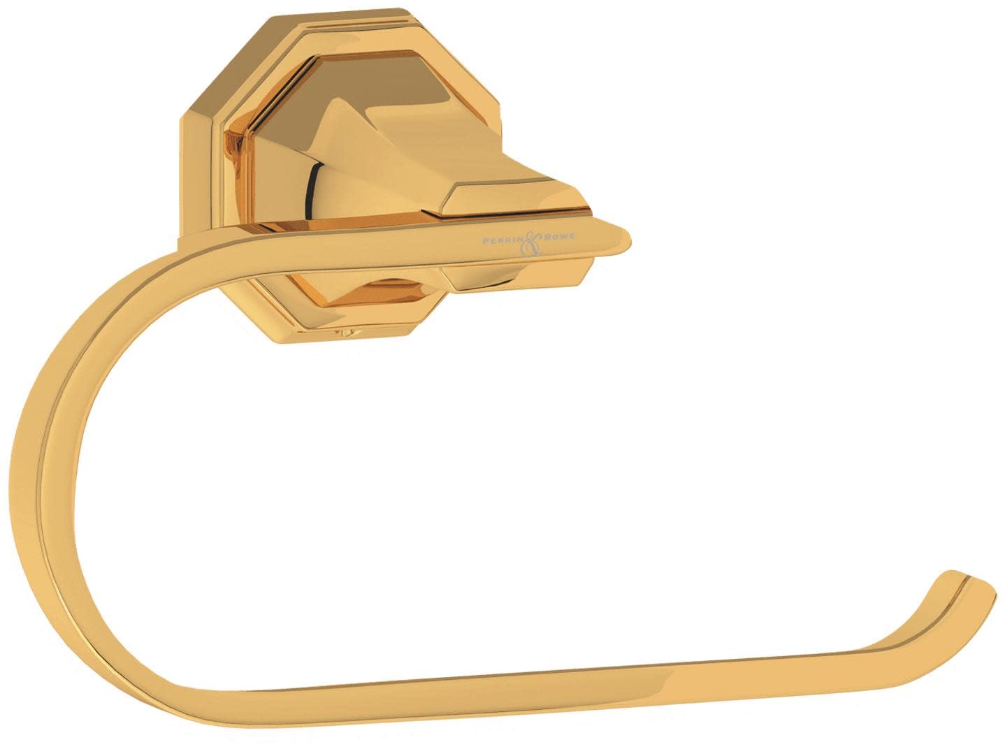 ROHL U.6148EG Premium Bathroom Accessories Set in English Gold Finish - Elegant Faucet, Soap Dispenser & Towel Bar for Luxury Bathroom Decor