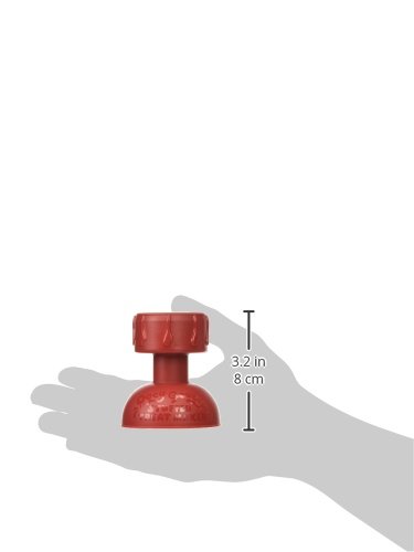 Norpro Ooey Gooey Stuffed Treat Maker Set of 2 - Red Non-Stick Dessert Press for Stuffed Cookies, Pancakes & Pastries - Perfect for Home Baking & Party Treats
