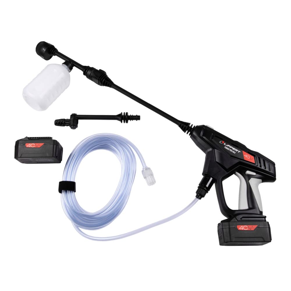 Lippert Power Pro Max™ Portable Pressure Washer - 3300 PSI High-Pressure Cleaner for Home, Cars & Outdoor Use | Electric Power Washer for Driveway, Patio & Deck Cleaning