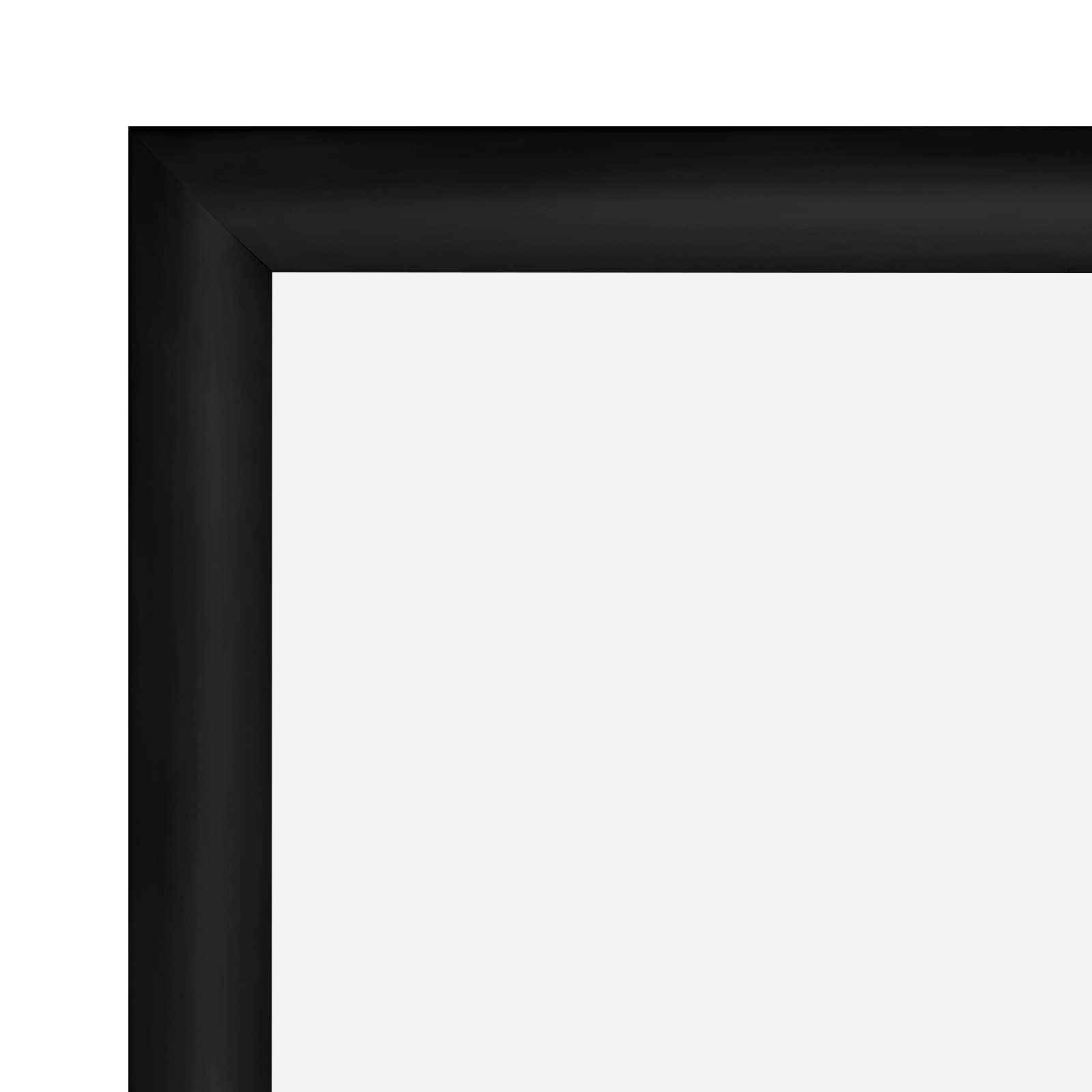 SnapeZo 29x40 Inches Black Aluminum Poster Frame - 1.2 Inch Front-Loading Snap Frame for Wall Mounting | Premium Series for Home, Office & Commercial Displays