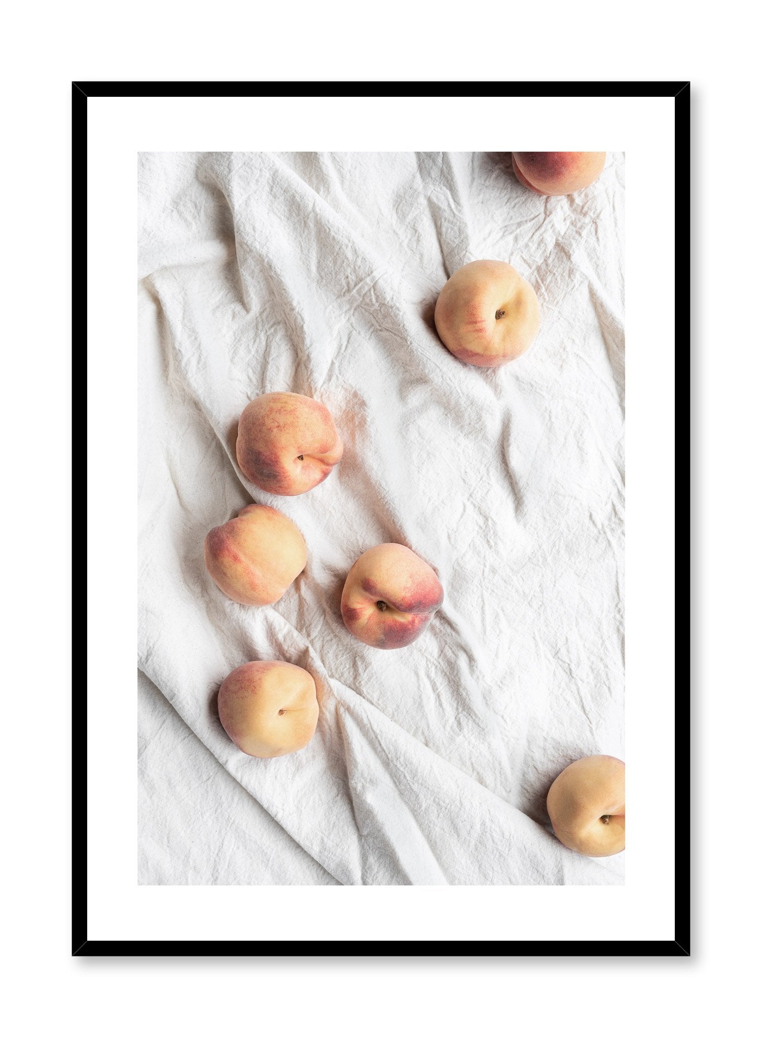 Just Peachy Poster - Vibrant Wall Art Decor for Bedroom, Living Room & Office - Perfect for Home Decor & Gifts