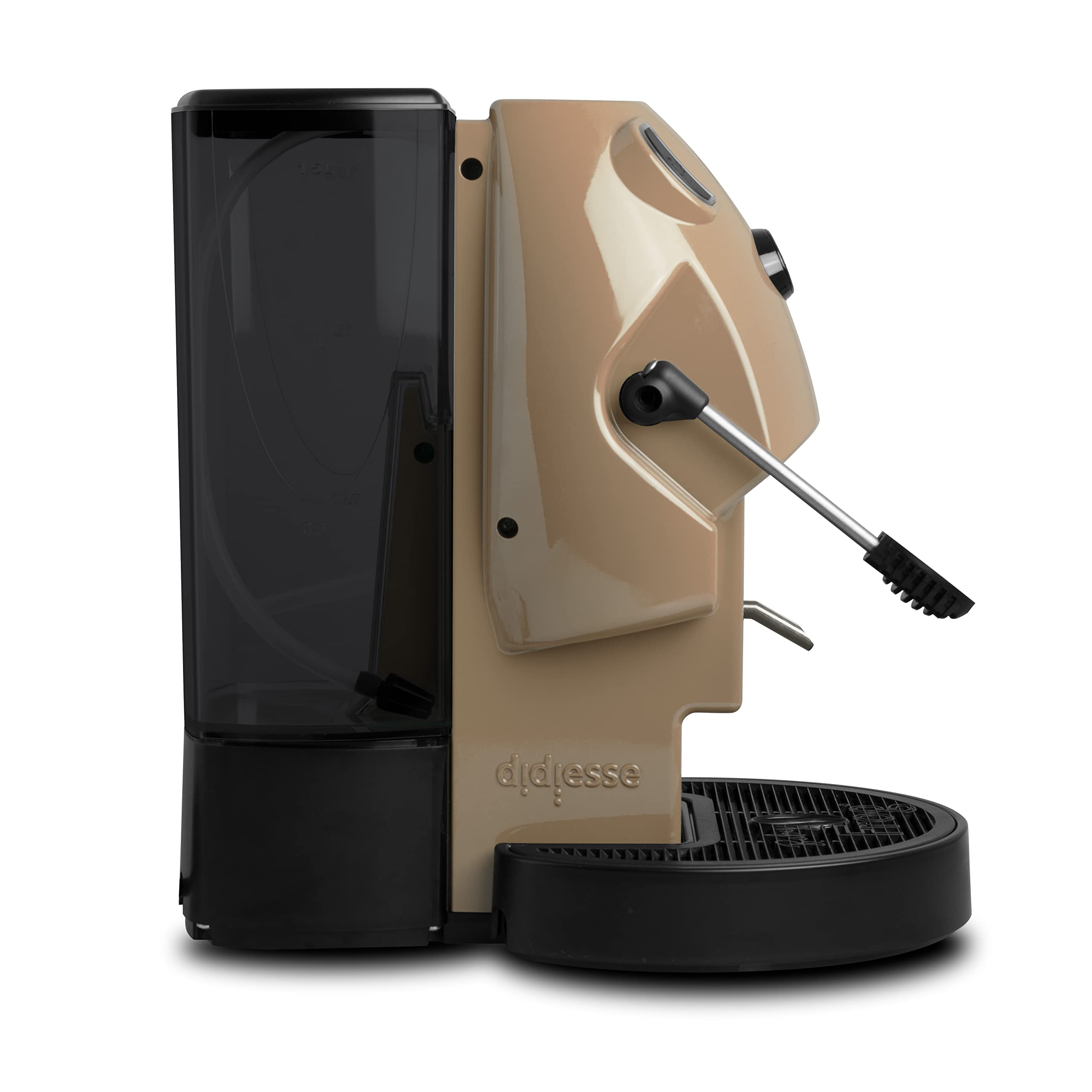 Didiesse Baby Frog ESE 44mm Pod Coffee Machine - Compact 450W with Stand-by Function & 1.5L Water Tank (Hazelnut) - Perfect for Home, Office, and Small Spaces