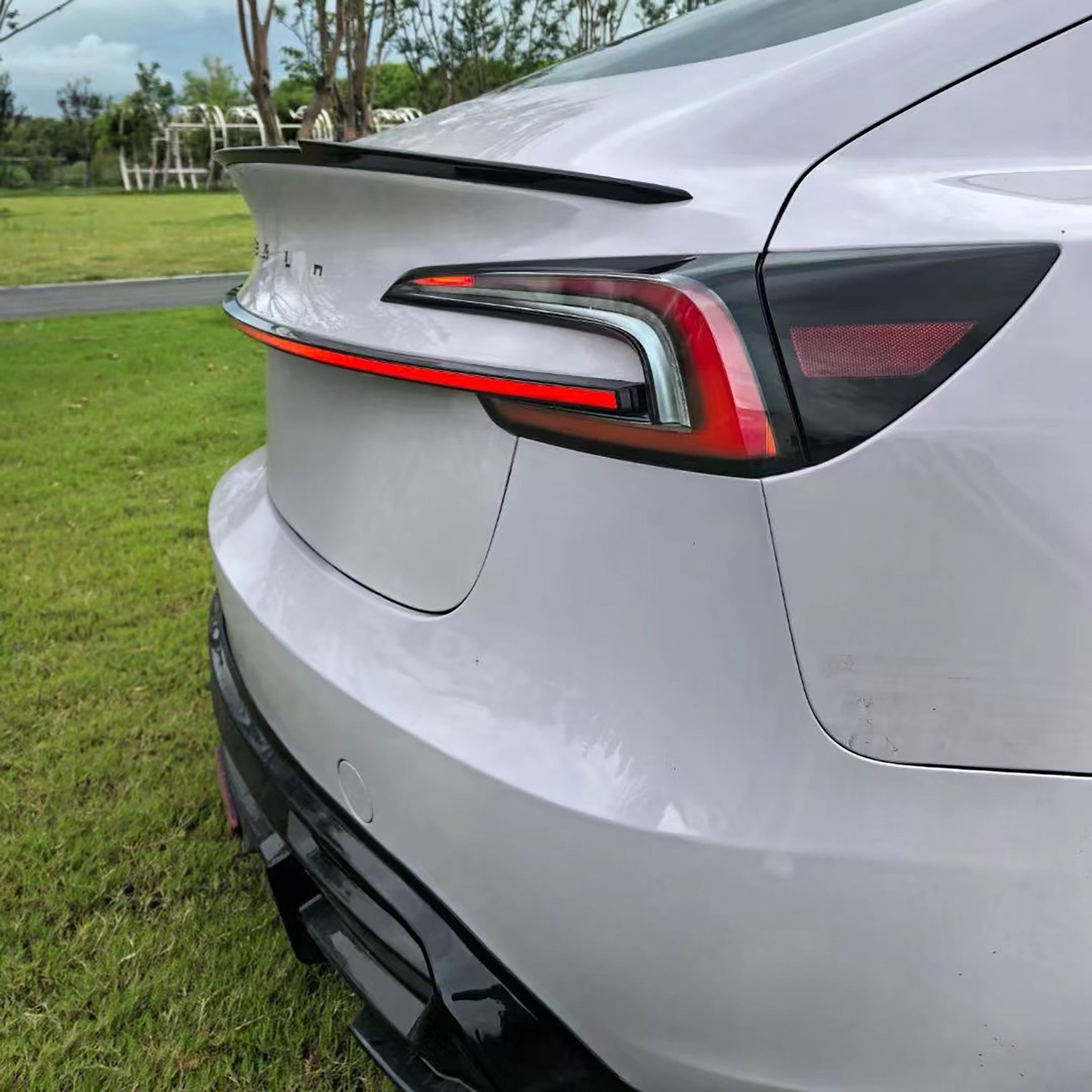 Premium Dynamic Full Width LED Taillights for Tesla Model 3 Highland (2024+) - Sequential Turn Signals, Enhanced Visibility & Modern Style - Perfect for Night Driving, Car Shows & Custom Tesla Upgrades