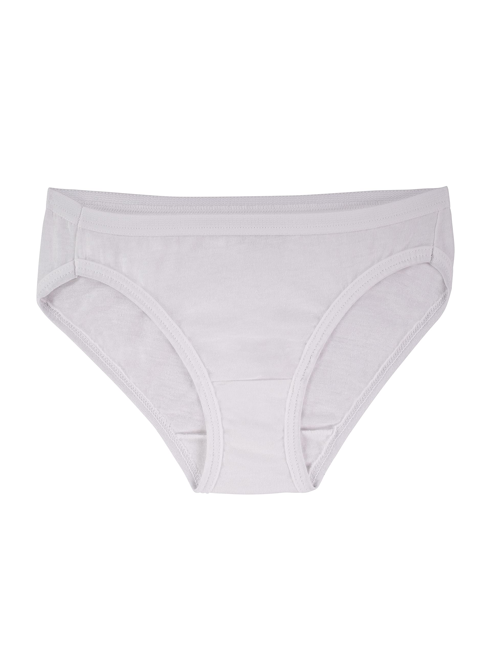 Fruit of the Loom Girls' Cotton Bikini Underwear 5-Pack - Soft Breathable Panties for Kids & Teens - Perfect for School, Sports & Everyday Comfort