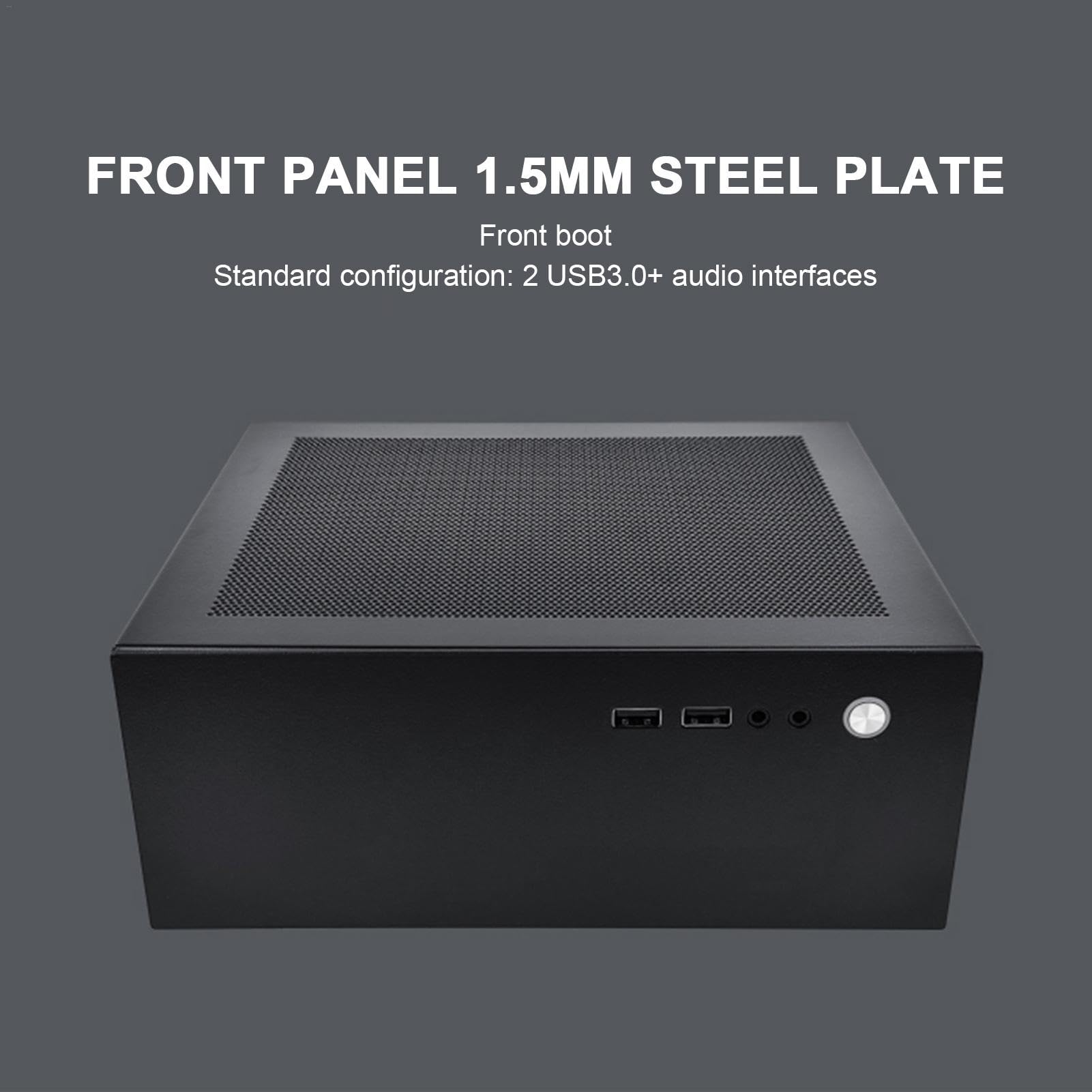 Gaming PC Case - Compact ATX Mid Tower Computer Case with Tempered Glass, RGB Lighting & Excellent Airflow | High-Performance Gaming Computer Chassis for Home, Office & Gaming Setup | Perfect for Students, Gamers & PC Enthusiasts