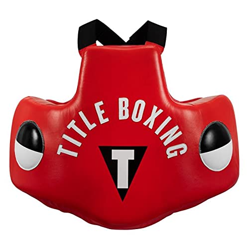 TITLE Boxing Body Protector - Premium Chest Guard for Boxing Training & Sparring - Ideal for MMA, Kickboxing & Martial Arts Practice