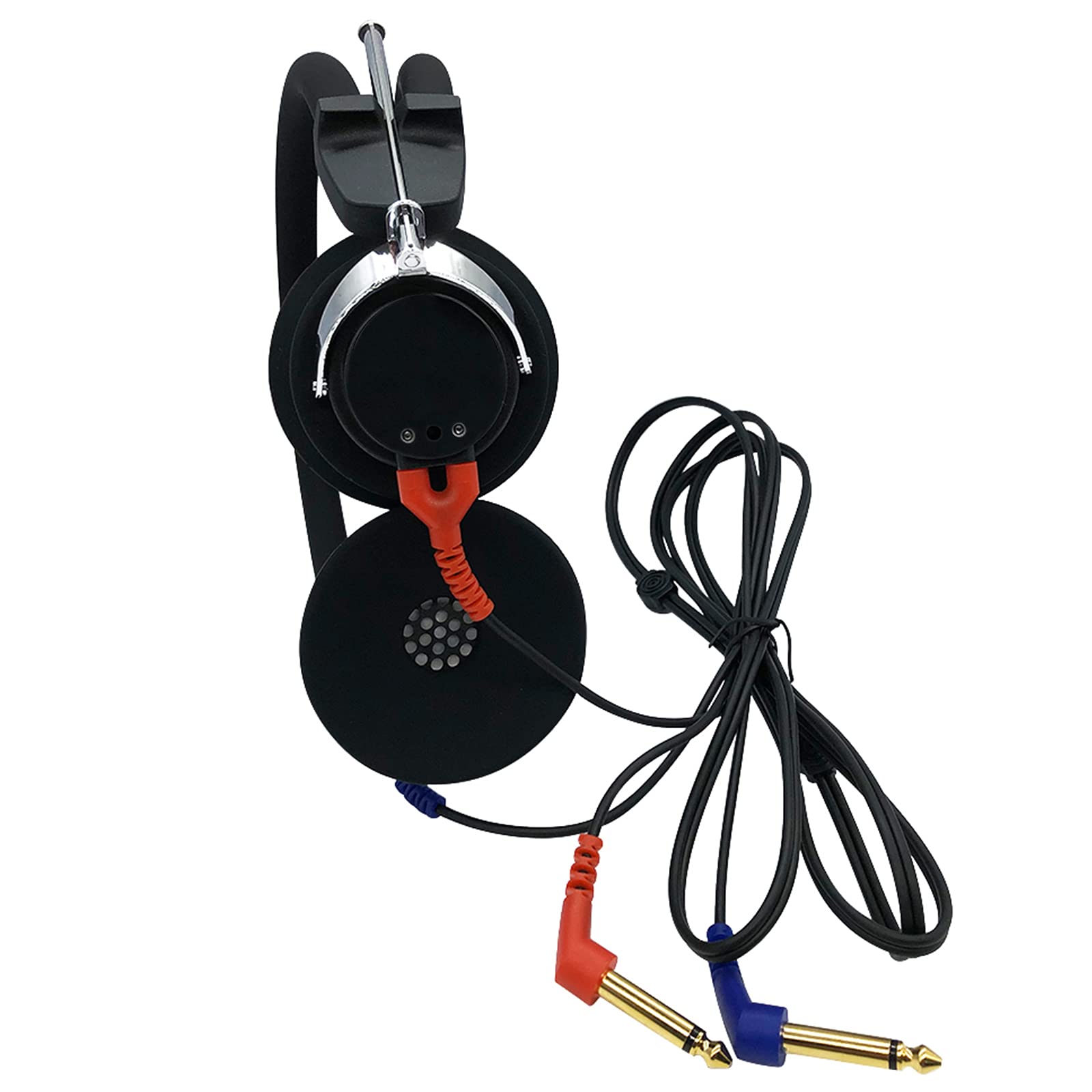Anico Audiometer Earphone Air Transducers - Professional Hearing Test Headset with Noise Reduction Technology (Black) - Ideal for Audiologists, Clinics & Home Hearing Tests