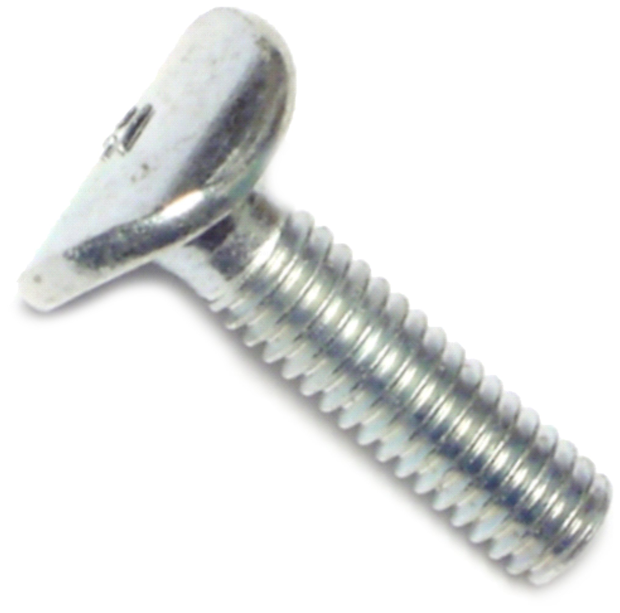 1/4-20 x 1-1/4 Inch Curved Head Screws - 16 Piece Set - Phillips Drive - Zinc Plated - for Furniture, Cabinets & DIY Projects